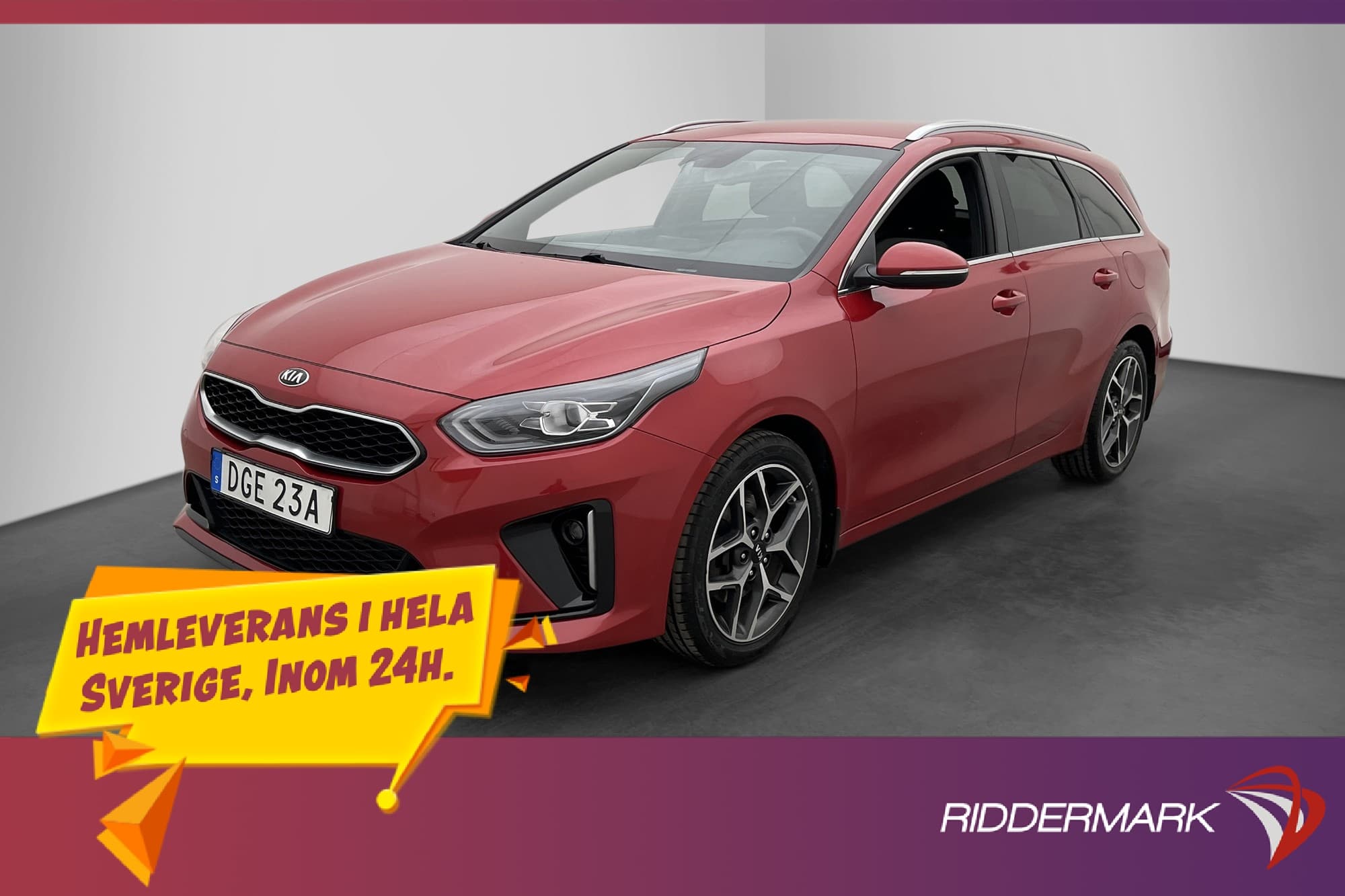Kia Ceed Sportswagon 140hk GT-Line Kamera CarPlay Rattvärme
