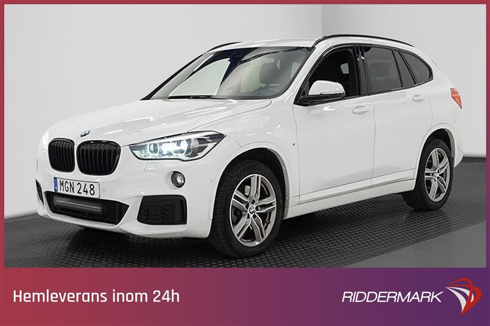 BMW X1 xDrive 20d 190hk M-Sport M-Värm B-Kamera 0,49l/milexteriör