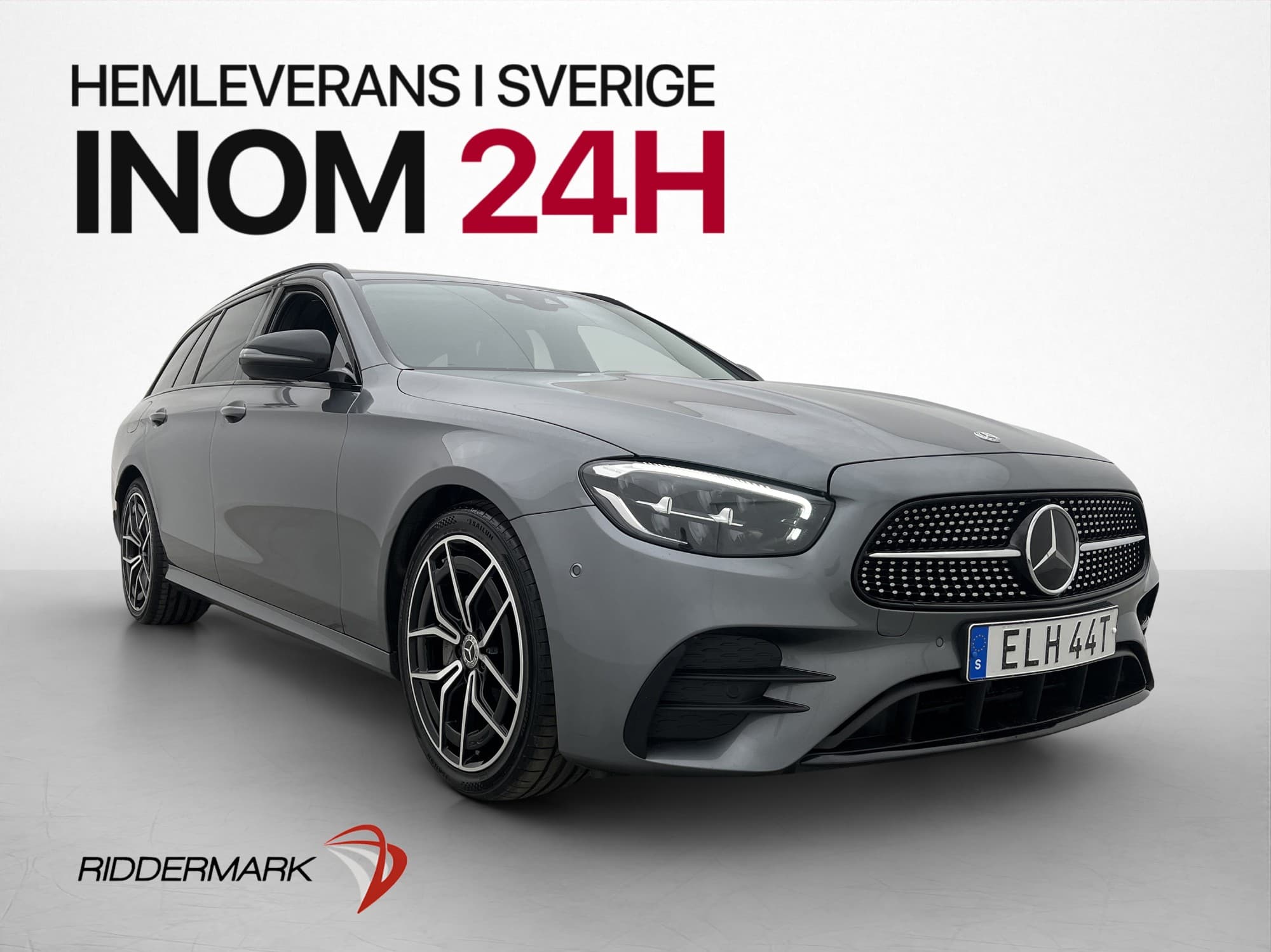 Mercedes-Benz E 220 T d 4M AMG Dragkrok Wide Kamera Navi