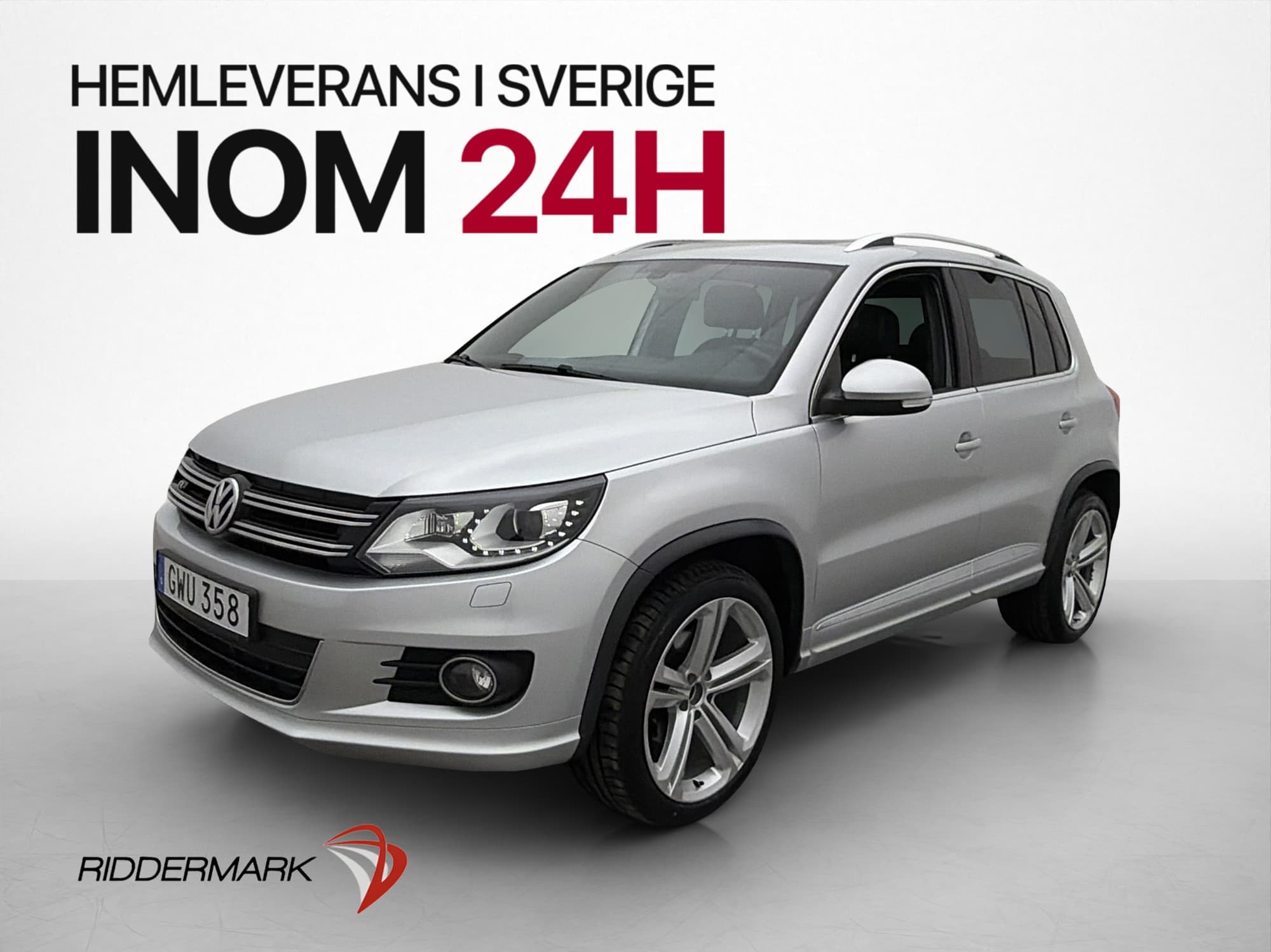 Volkswagen Tiguan 2.0 TDI 184hk 4M R-Line Pano D-Värm Skinn