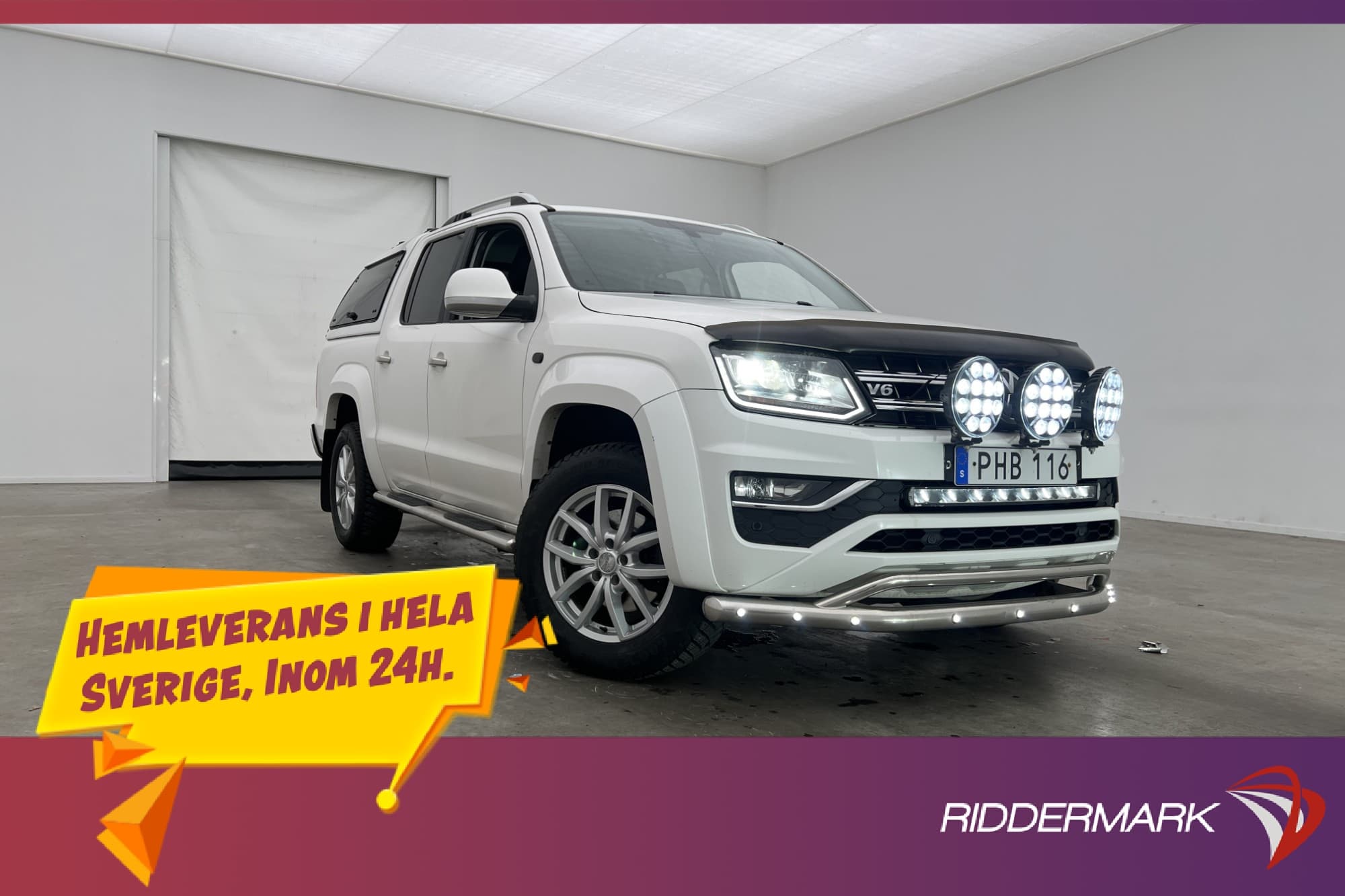Volkswagen Amarok V6 225hk 4M Highline Värmare Kåpa MOMS