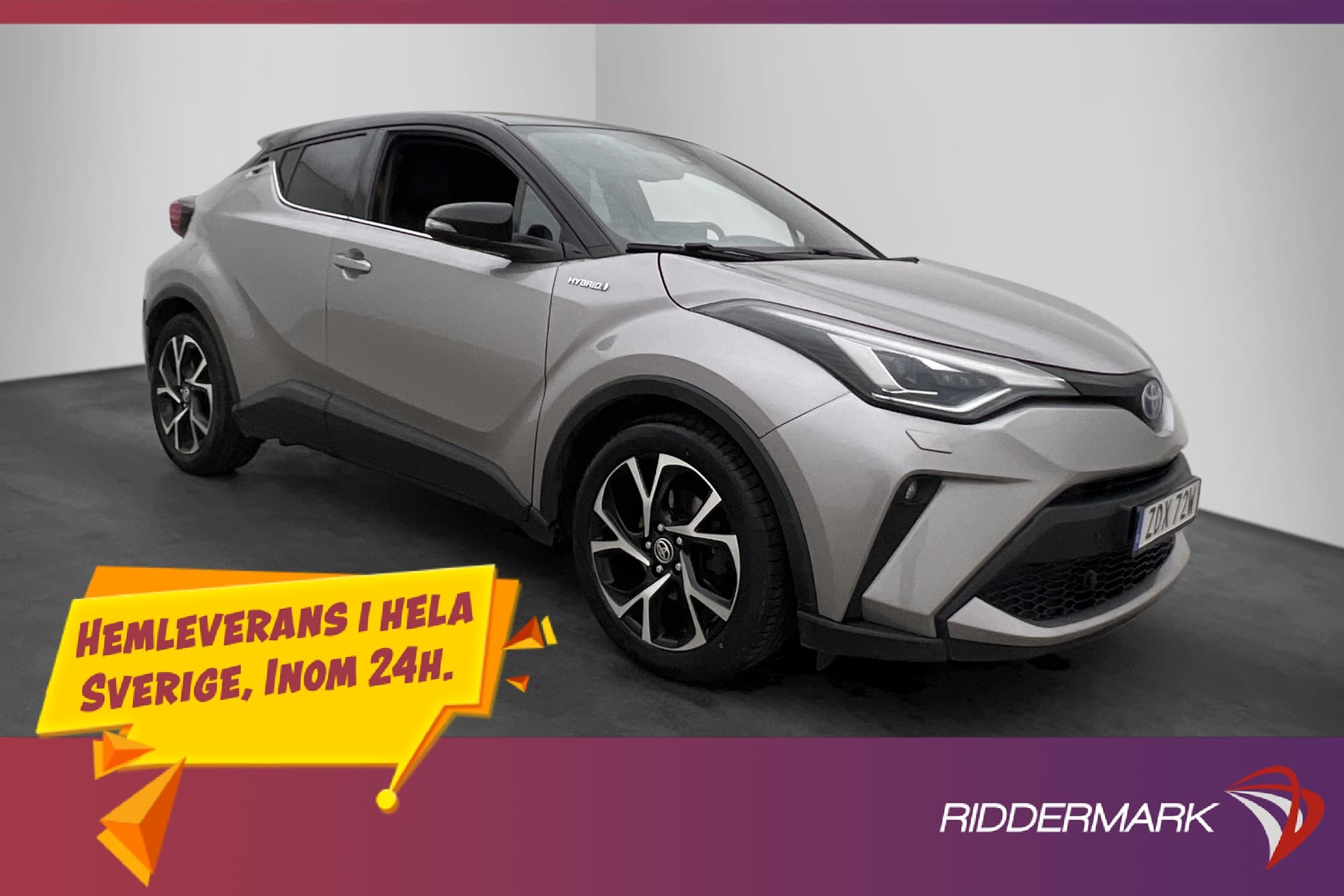 Toyota C-HR Hybrid 184hk X-Edition JBL Värmare Kamera Drag