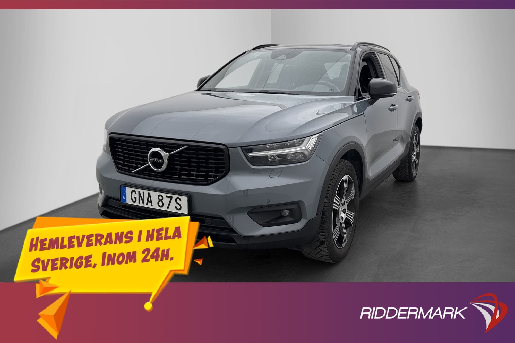 Volvo XC40 T2 R-Design VOC Värmare Kamera Rattvärme BLIS