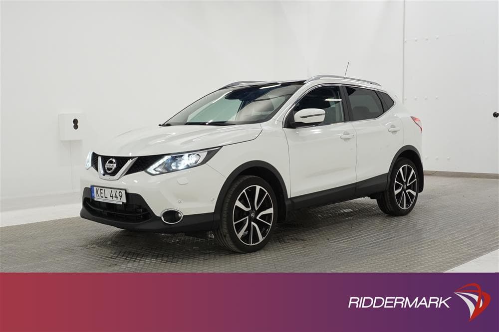 Nissan Qashqai 1.2 115hk Tekna Panorama 360 Kamera
