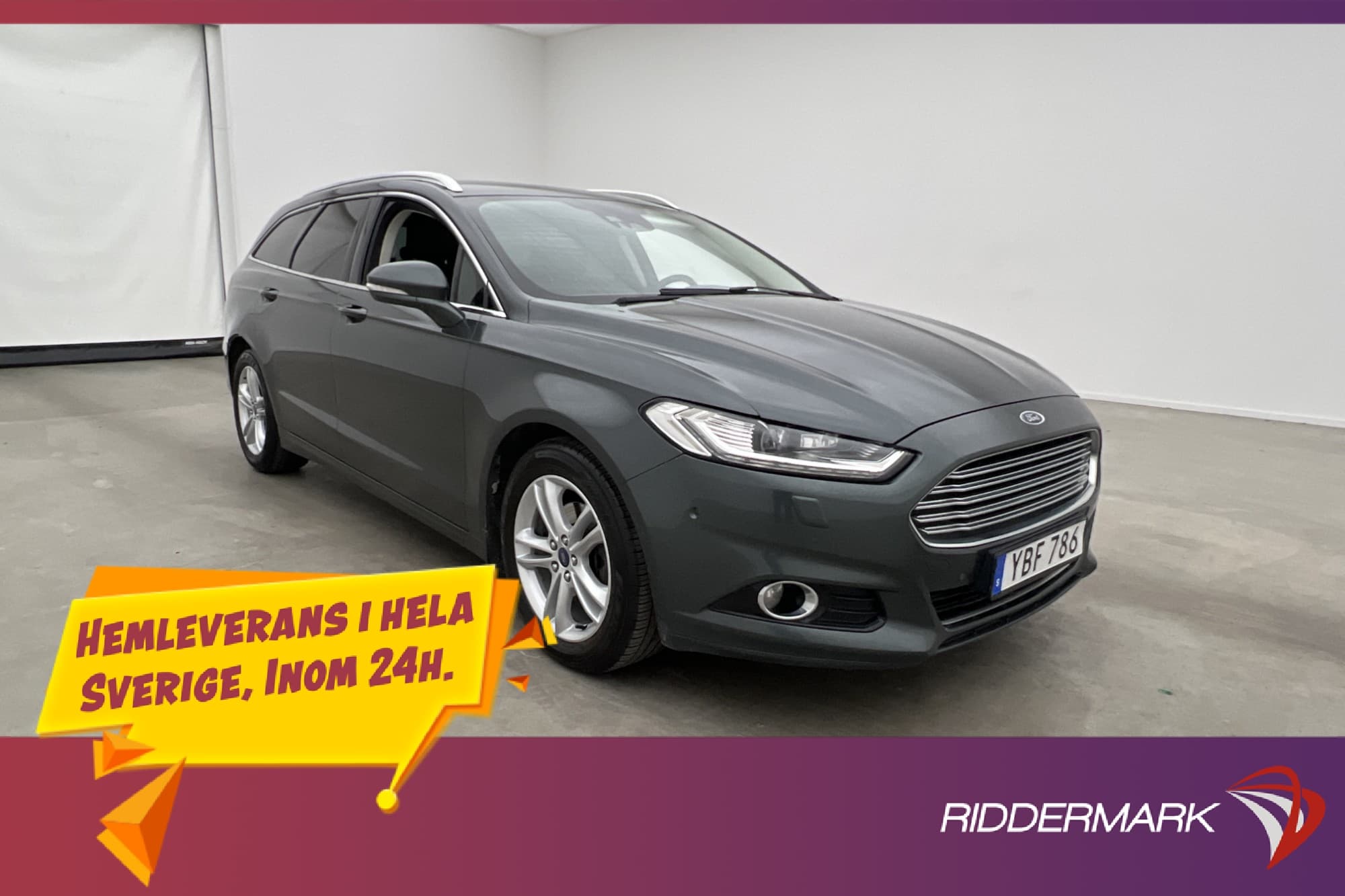 Ford Mondeo Kombi AWD 180hk Business Värmare Kamera Dragkrok