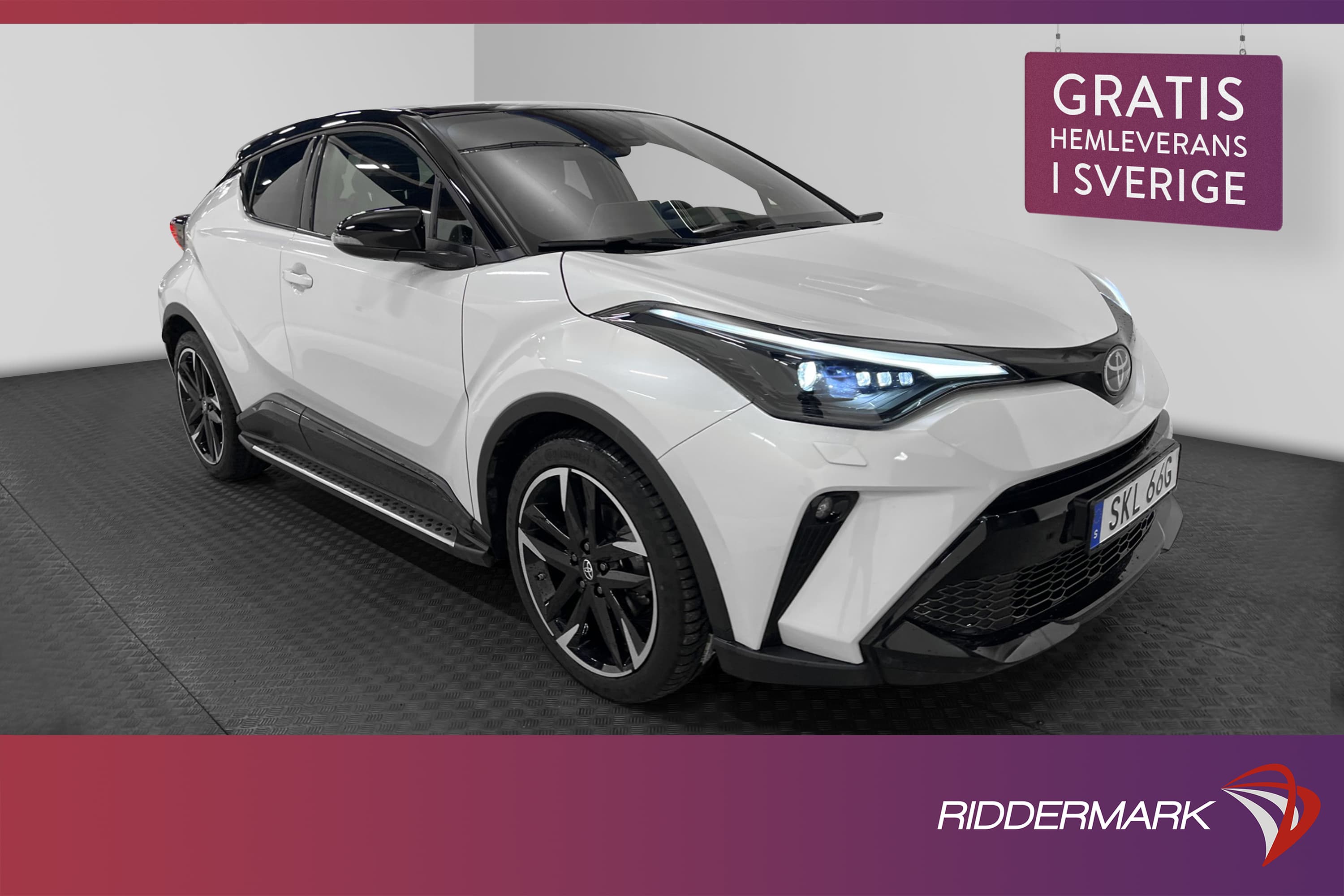 Toyota C-HR Hybrid 184hk GR Sport Kamera Navi Rattvärme Drag