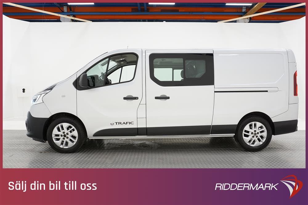 Renault Trafic Crew Cab 2.0 dCi 145hk Eu6 L2 Värmare Moms