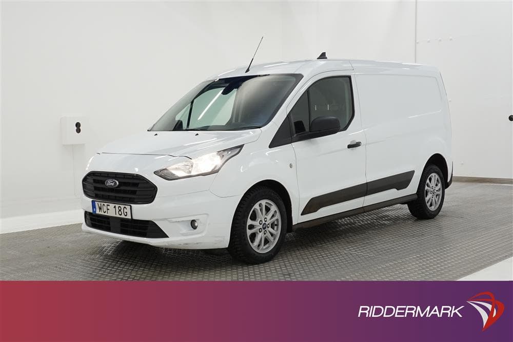 Ford Transit Connect Automat 120hk LWB Drag Värmare Moms