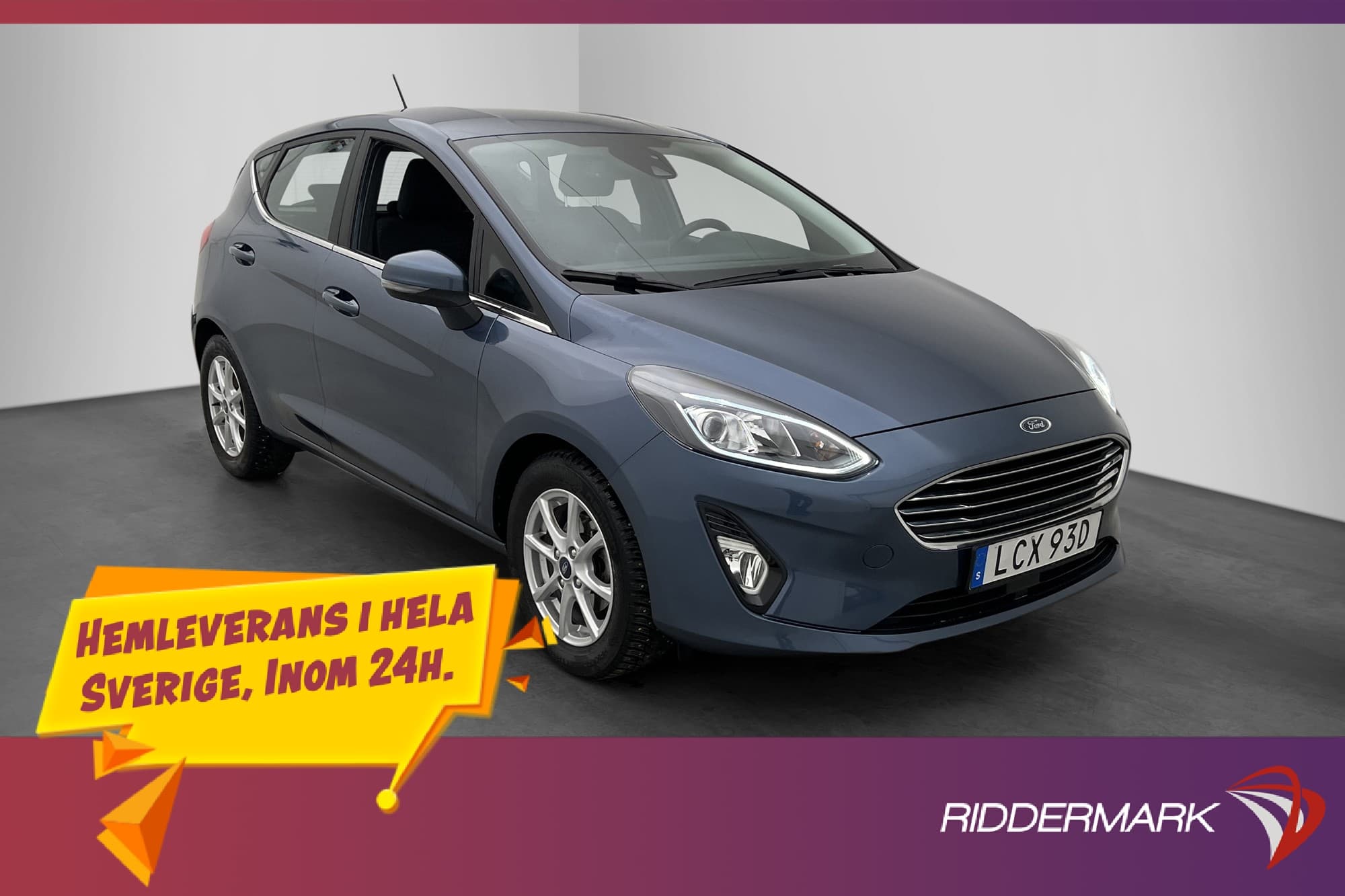 Ford Fiesta 1.0 EcoBoost Titanium Rattvärme Bluetooth