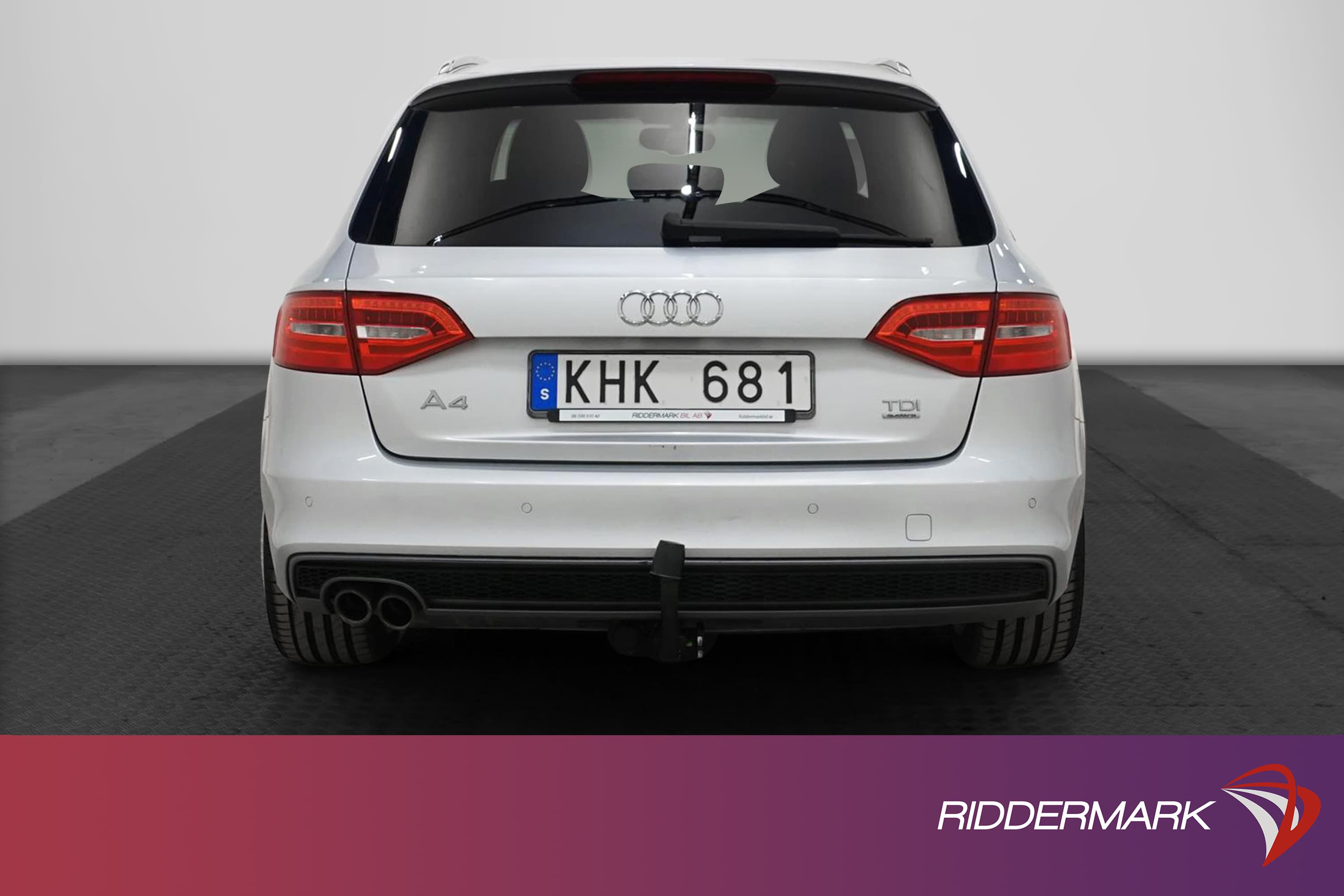 Audi A4 Avant 2.0 TDI Quattro 177hk S-Line Drag 0,55l/mil