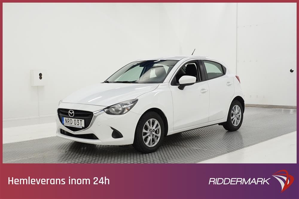 Mazda 2 5dr 1.5 75hk 2 Bruk Motorvärmare Välserv 0,49l/milexteriör