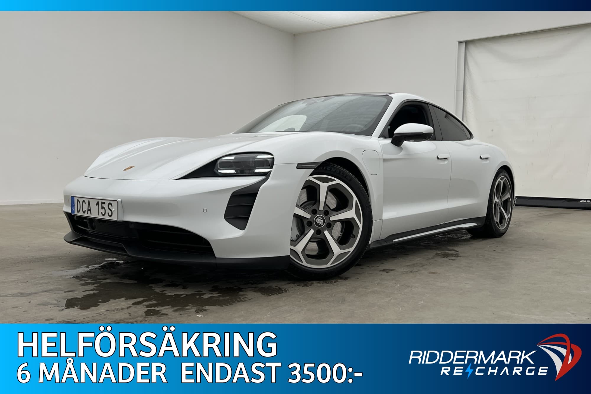 Porsche Taycan 381hk SportDesign Chrono  Värmare Pano 360°