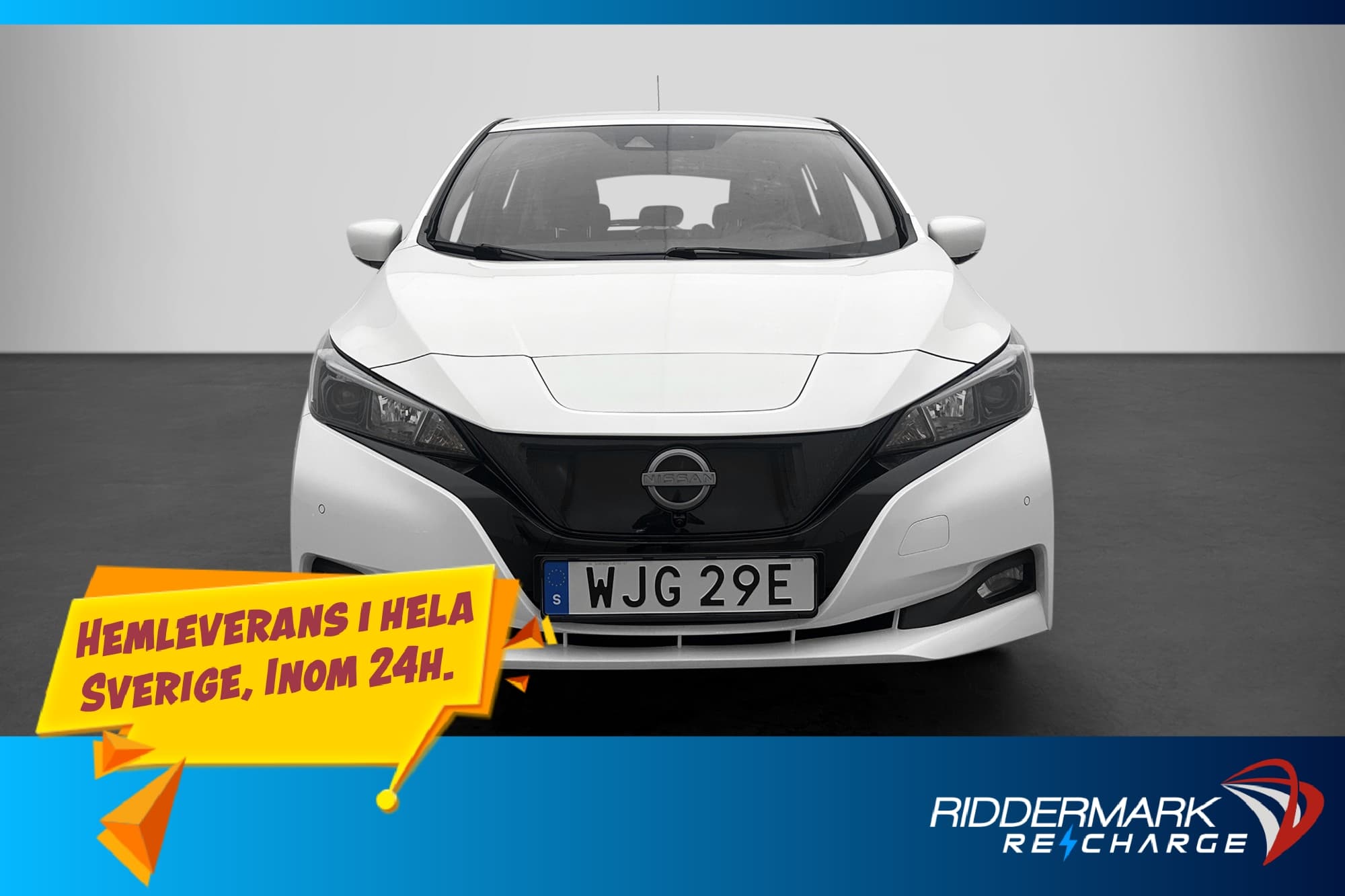 Nissan Leaf 40 kWh 150hk Acenta 360° Rattvärme MOMS