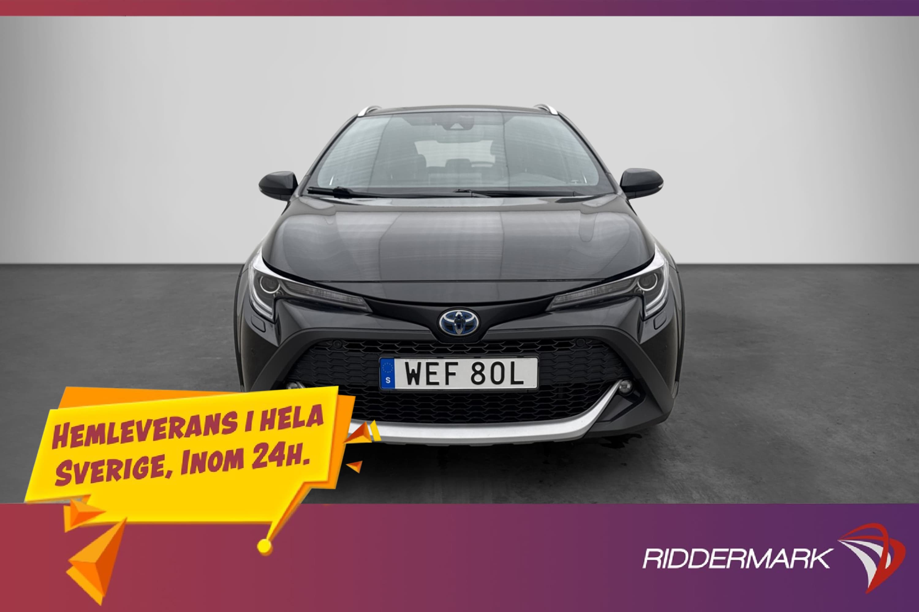 Toyota Corolla Hybrid 122hk TREK Kamera Rattvärme Keyless
