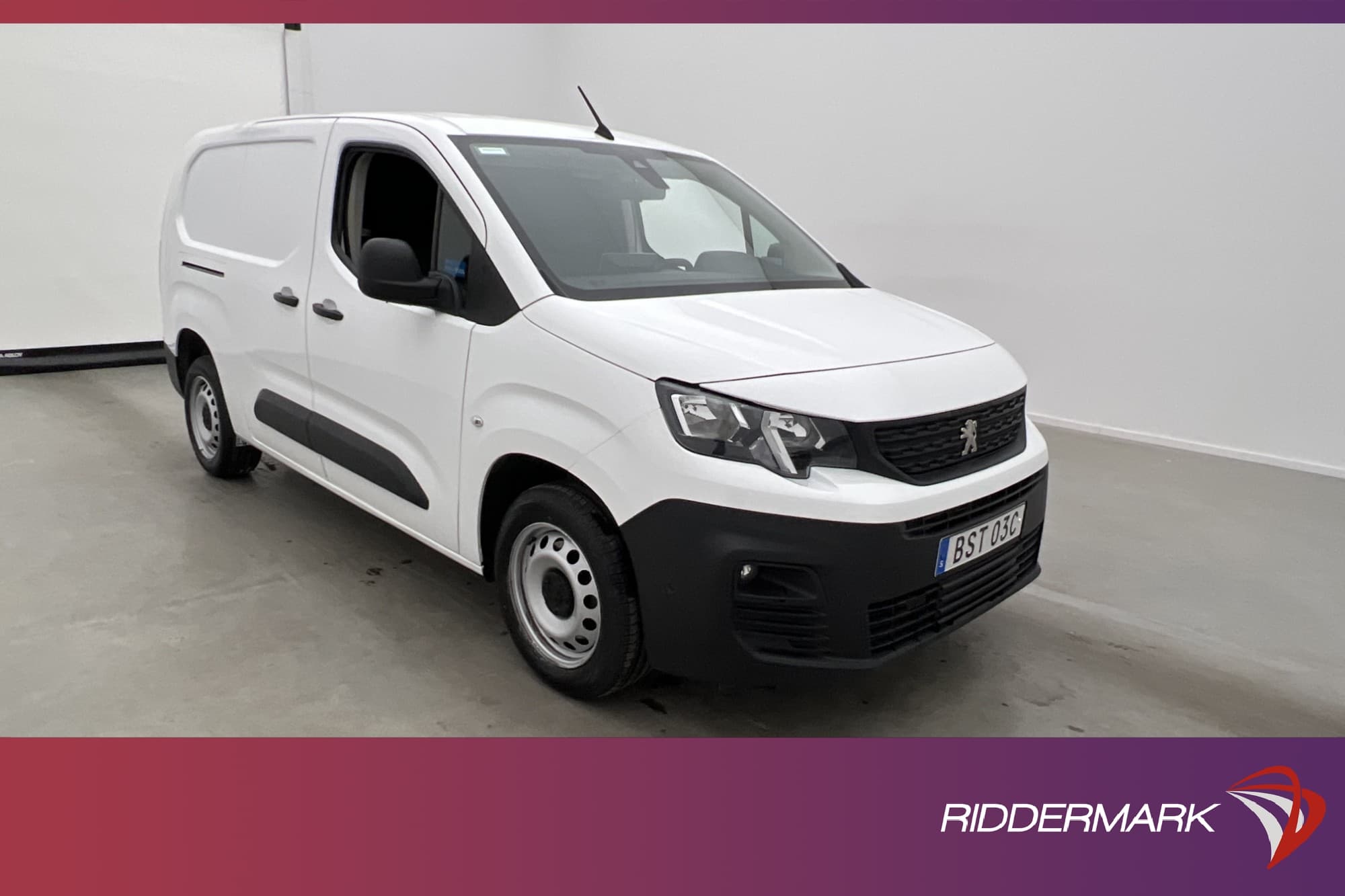 Peugeot Partner L2 1.5HDi 130hk Värm Drag PDC 3-Sits CARPLAY