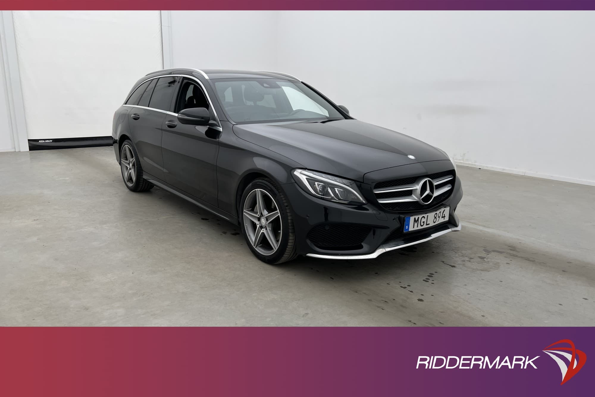 Mercedes-Benz C 220 T d 4M AMG Burm Kamera Skinn Navi Drag