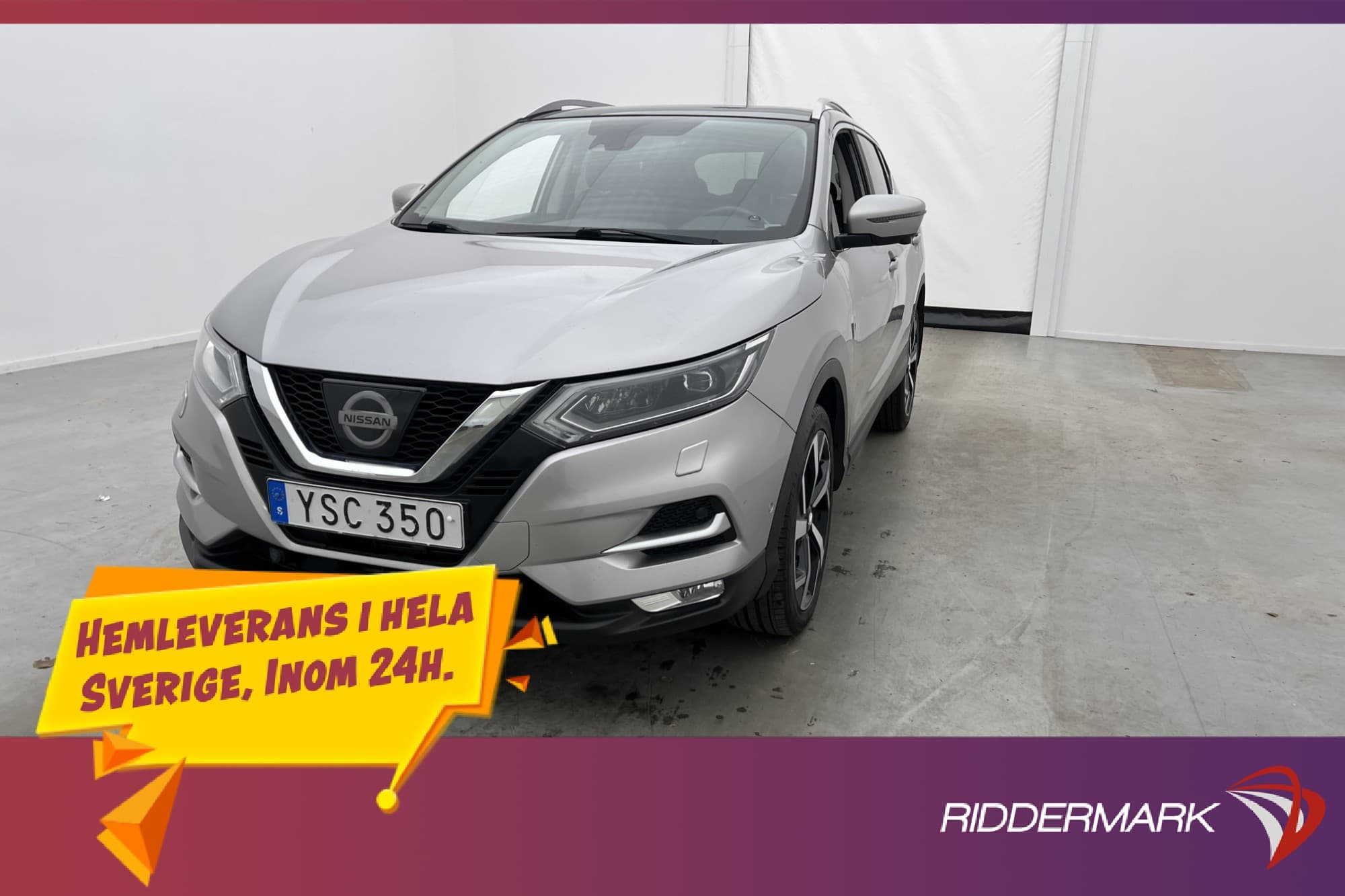 Nissan Qashqai 1.2 DIG-T 115hk Tekna Pano 360° Navi Drag