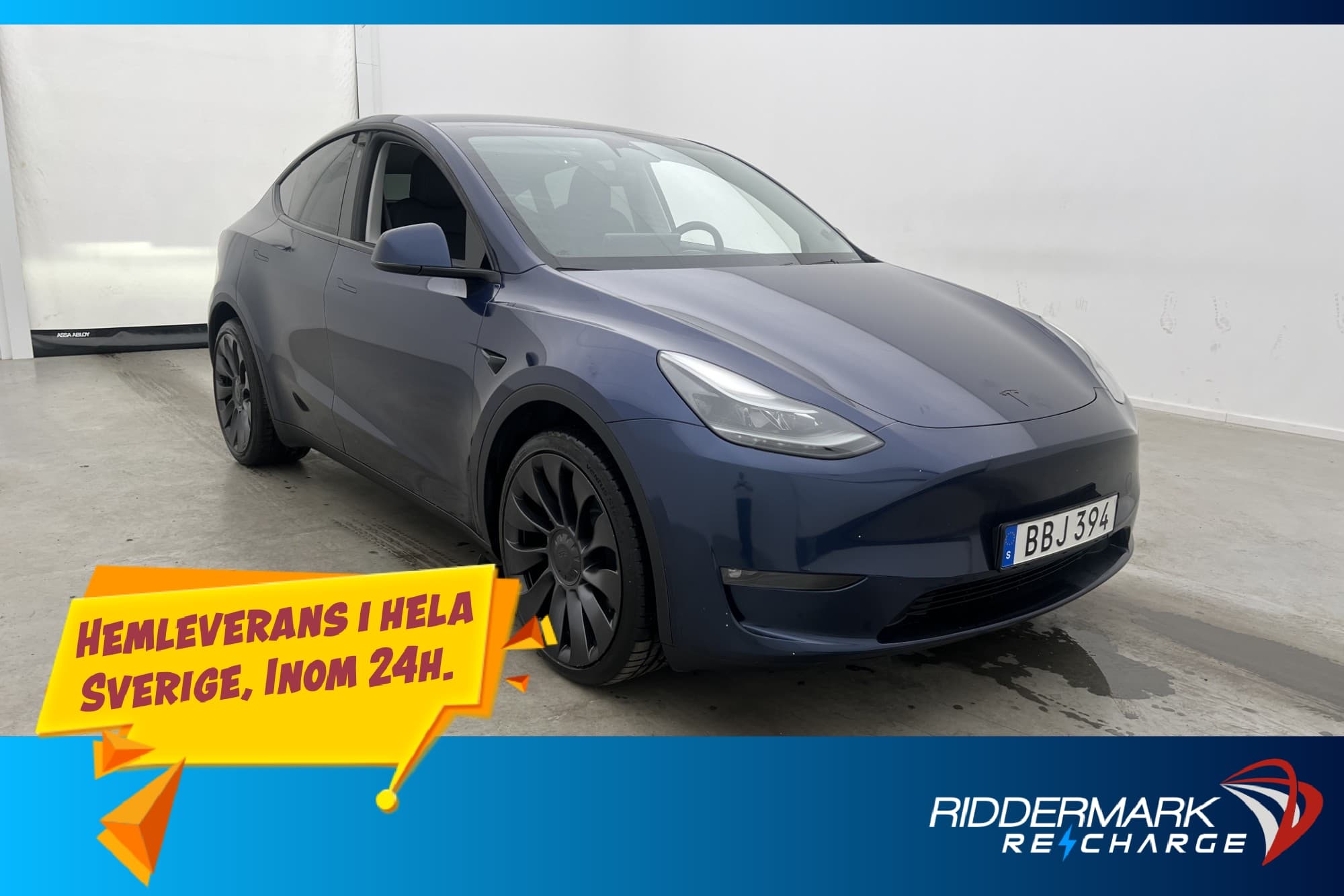 Tesla Model Y Long Range AWD Svensksåld Dragkrok Autopilot