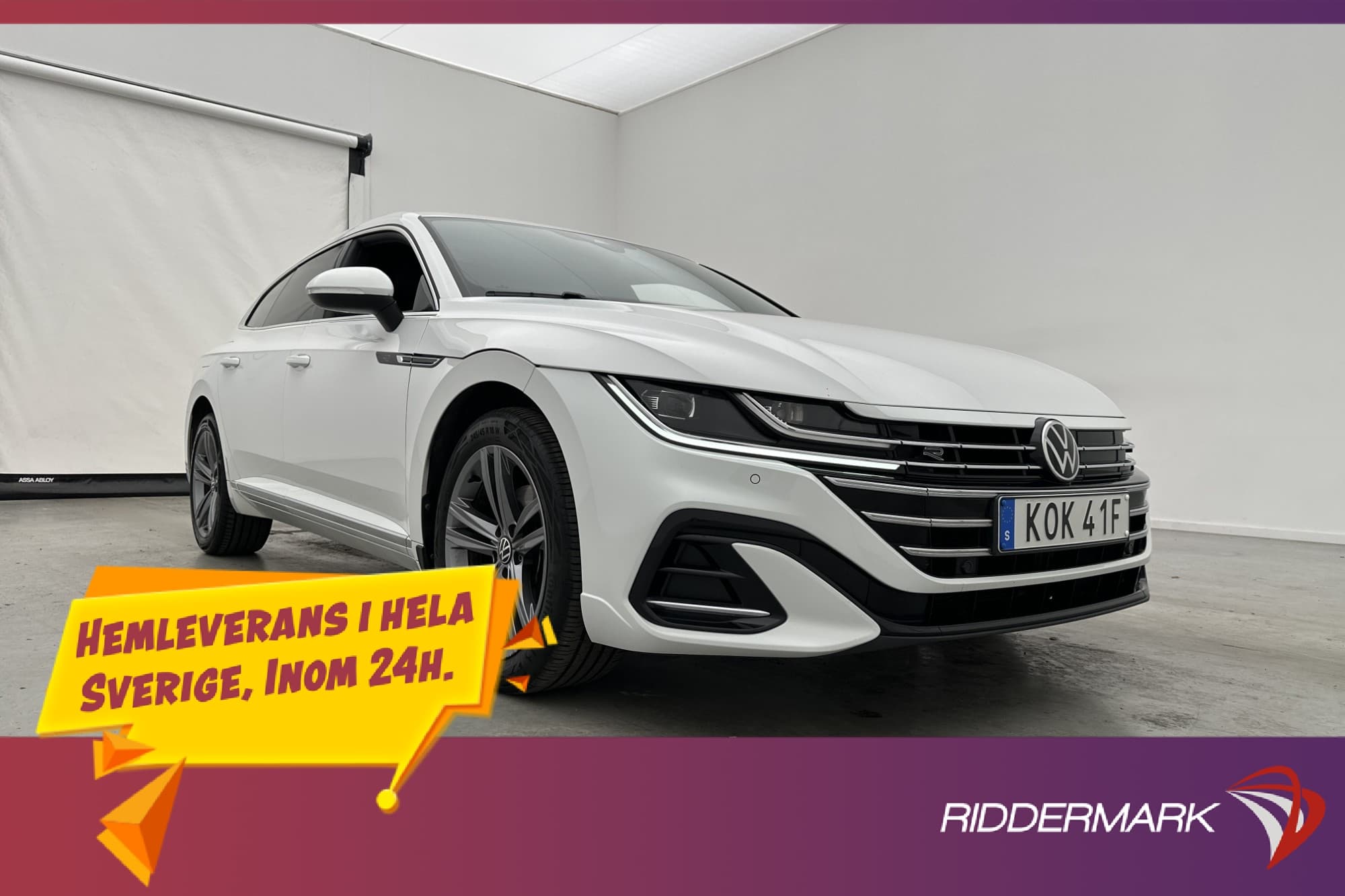 Volkswagen Arteon eHybrid SB 1.4 R-Line Drag Värmare Cockpit