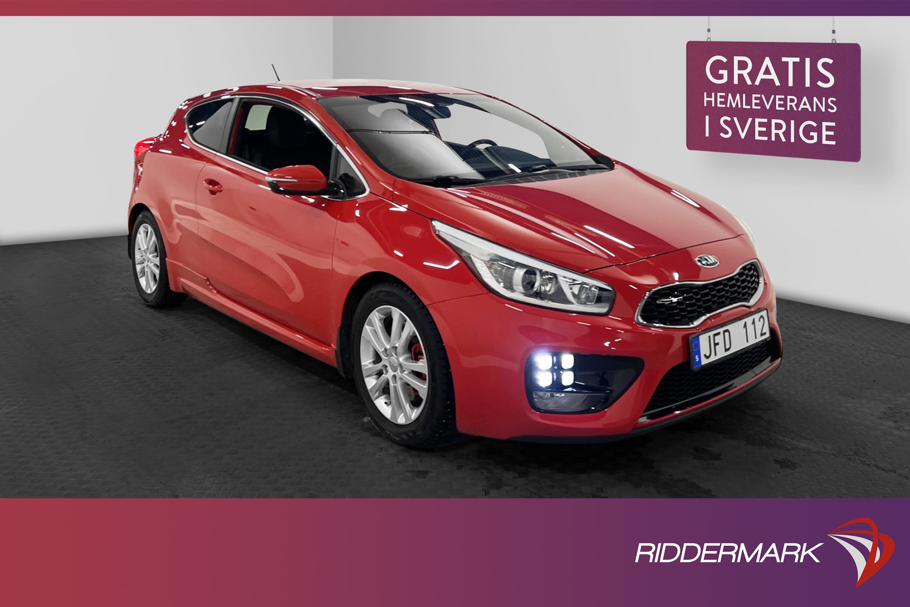 Kia Cee'd Pro GT 1.6 GDI 204hk