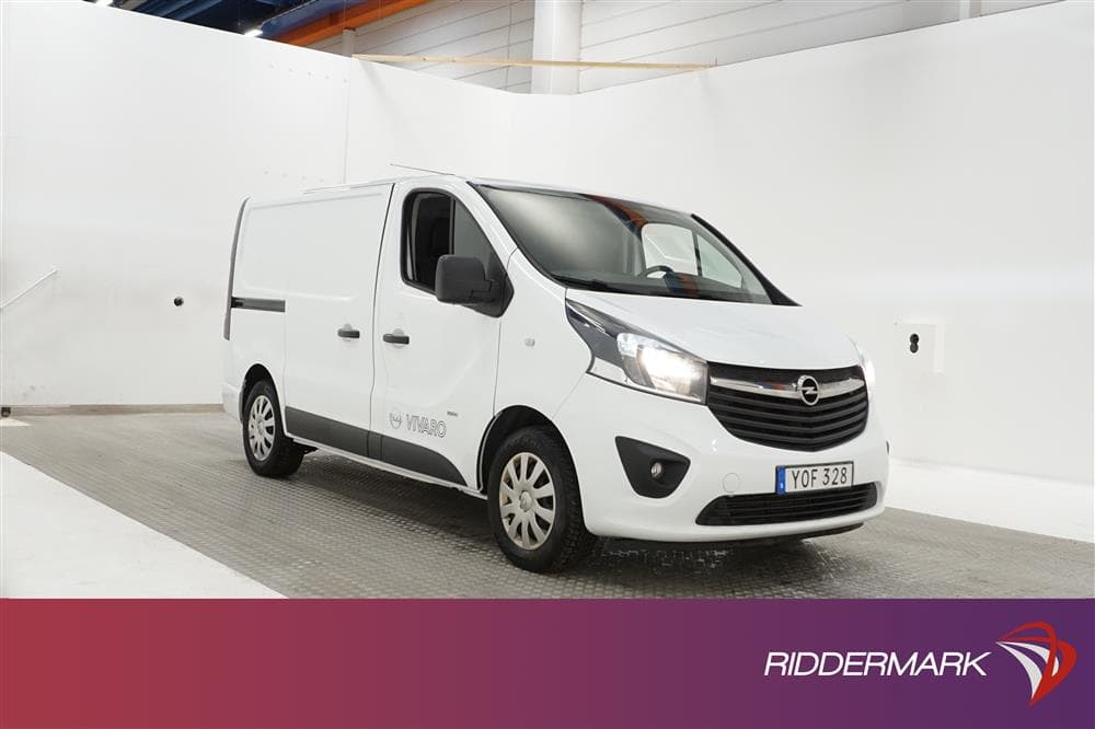 Opel Vivaro 1.6 CDTI 125hk Eu6 Drag Nyservad Värmare Moms