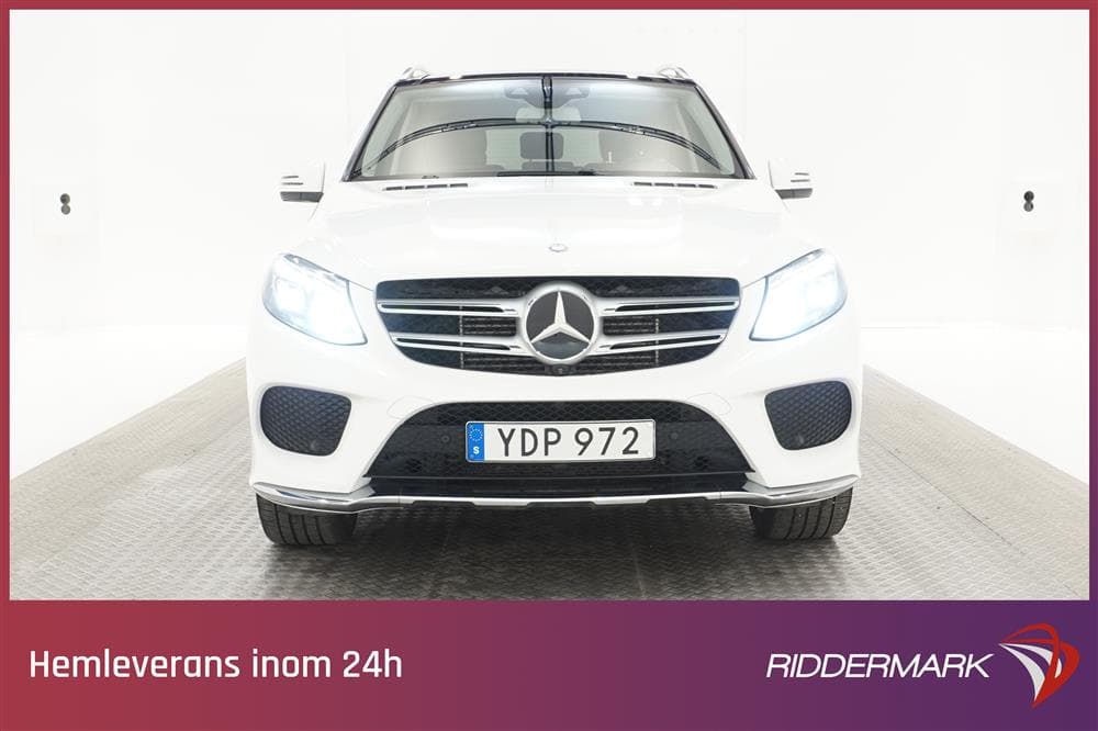 Mercedes-Benz GLE 350d 4M 258hk AMG Pano Luftfjäd 360° Drag