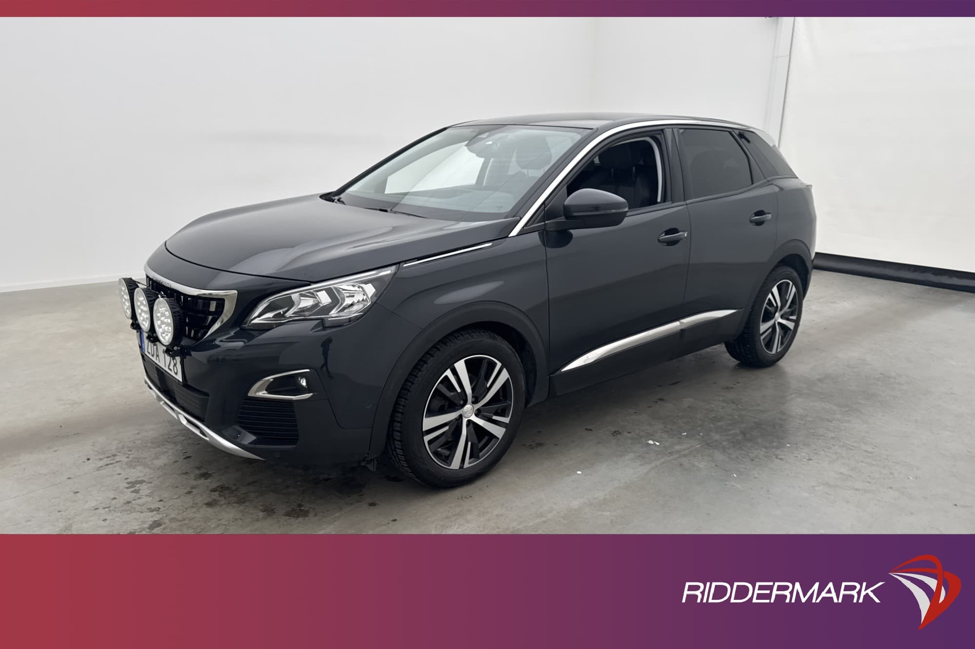 Peugeot 3008 1.2 PureTech 130hk Sensorer Halvskinn Dragkrok