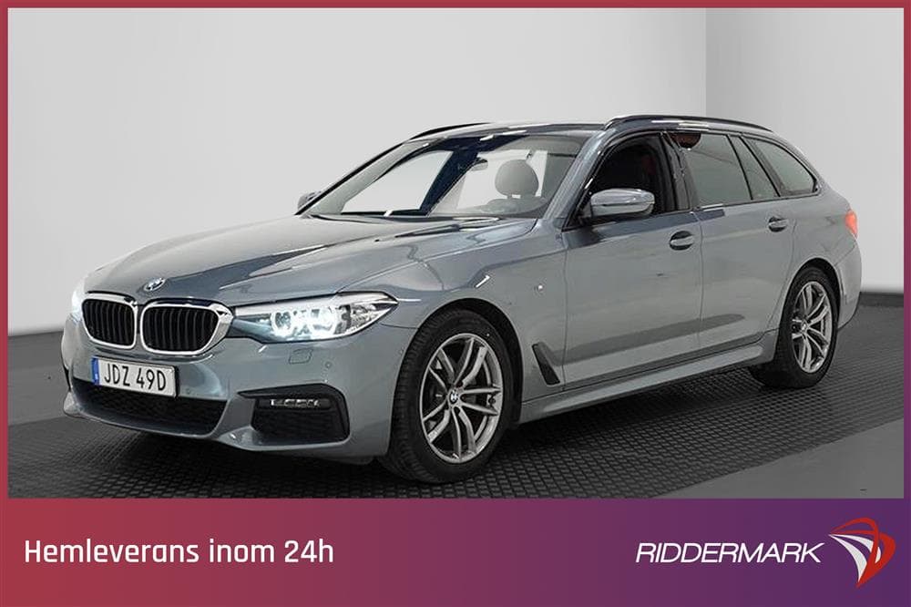 BMW 520 d xDrive 190hk M-Sport HiFi Kamera Navi Värmare Drag
