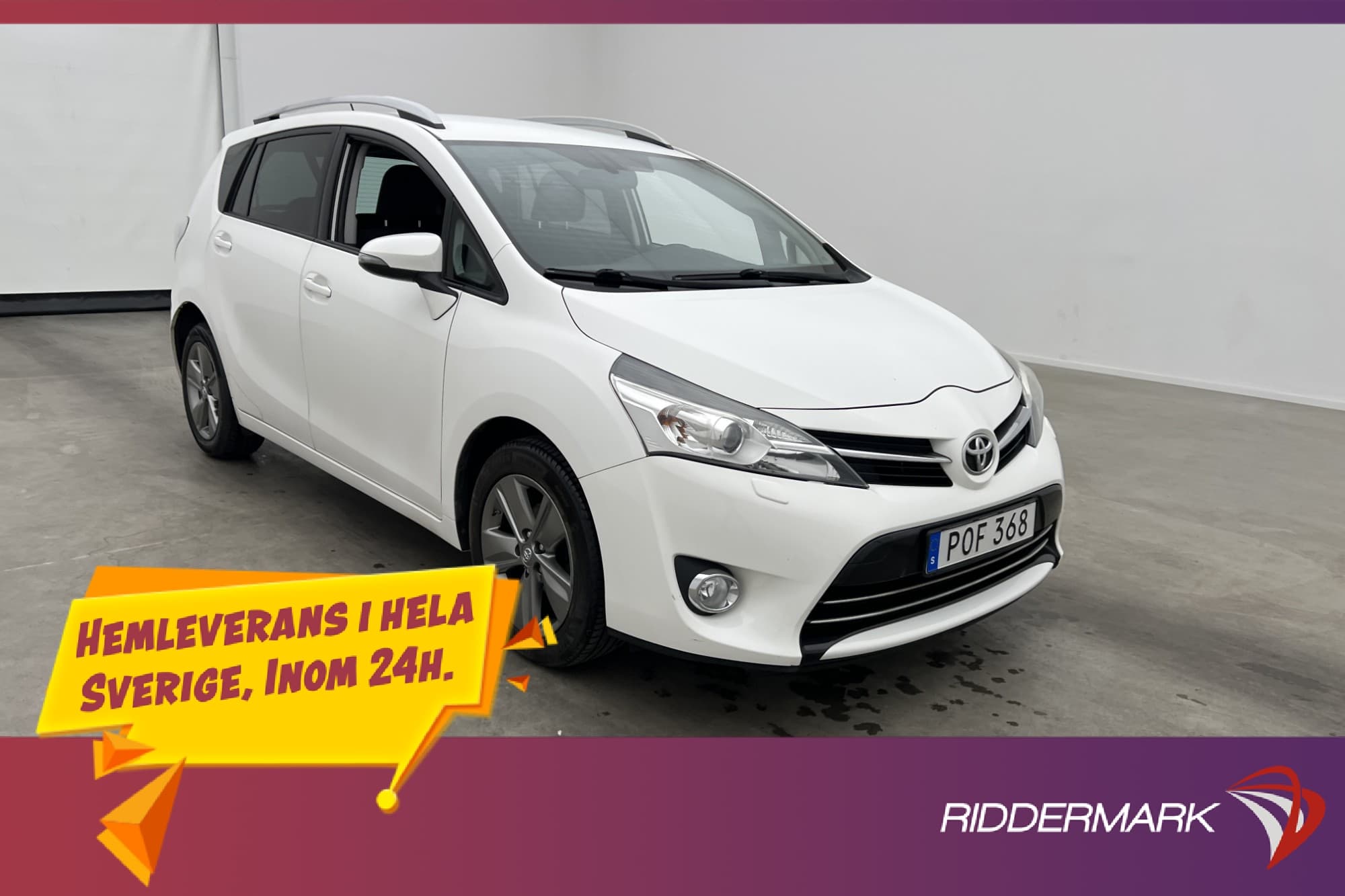 Toyota Verso 1.8 147hk Edition 50 7 Sits Kamera 2 Brukare