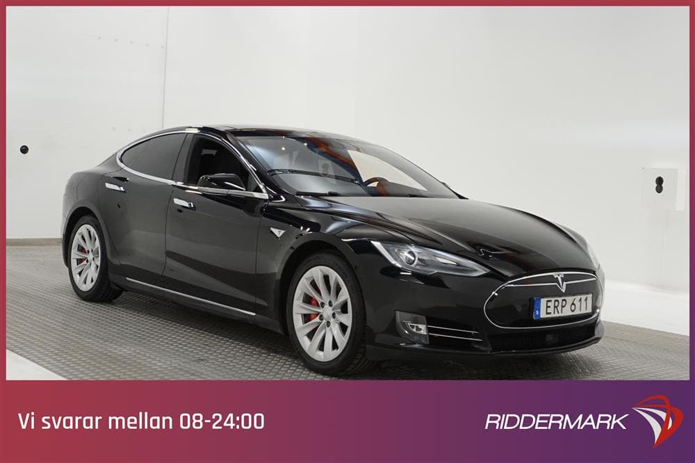 Tesla Model S P85D AWD 511hk Skinn Luftfjädring Svensksåld