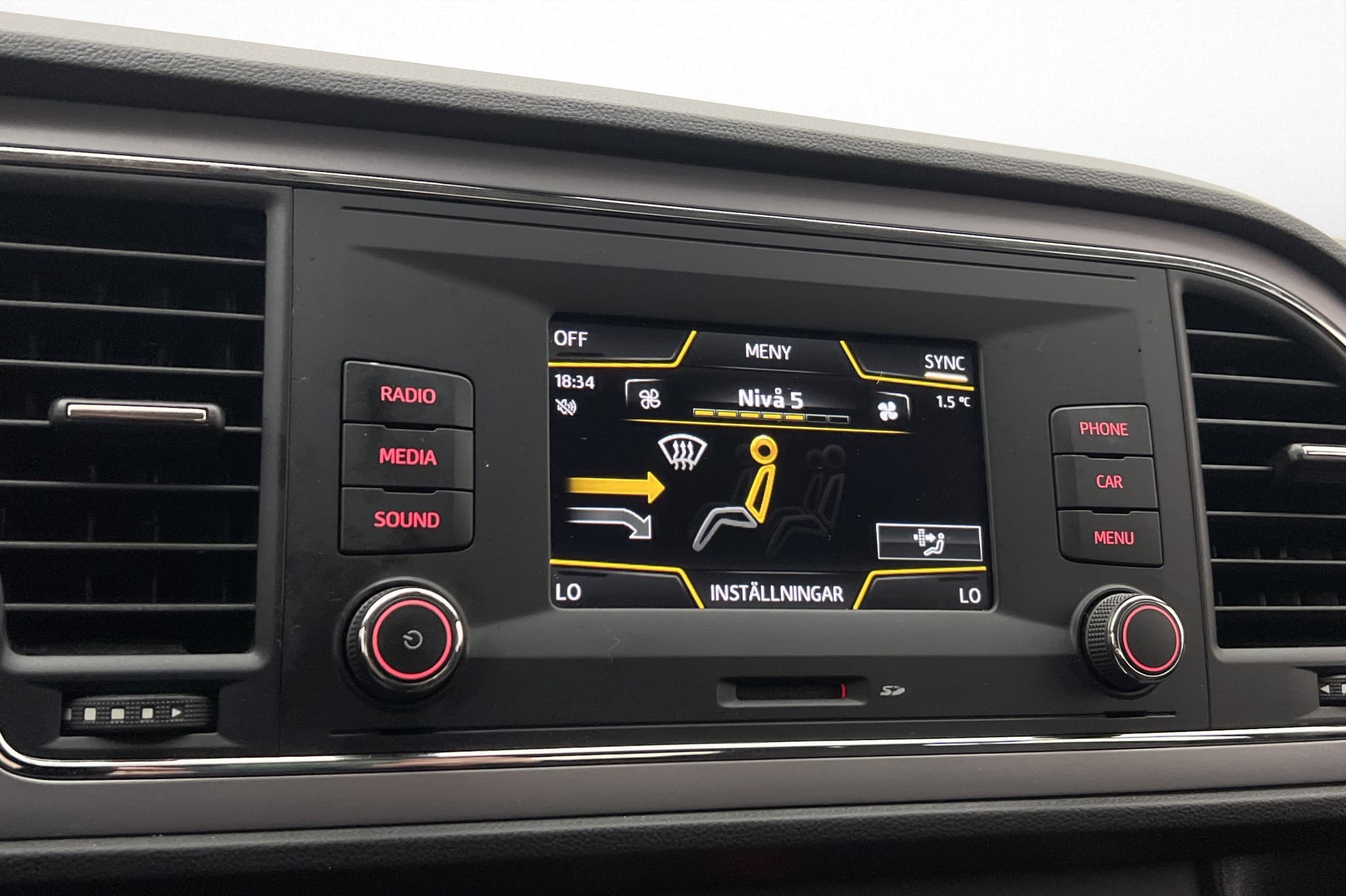 SEAT Leon 1.4 TGI Style Sensorer Bluetooth Farthållare