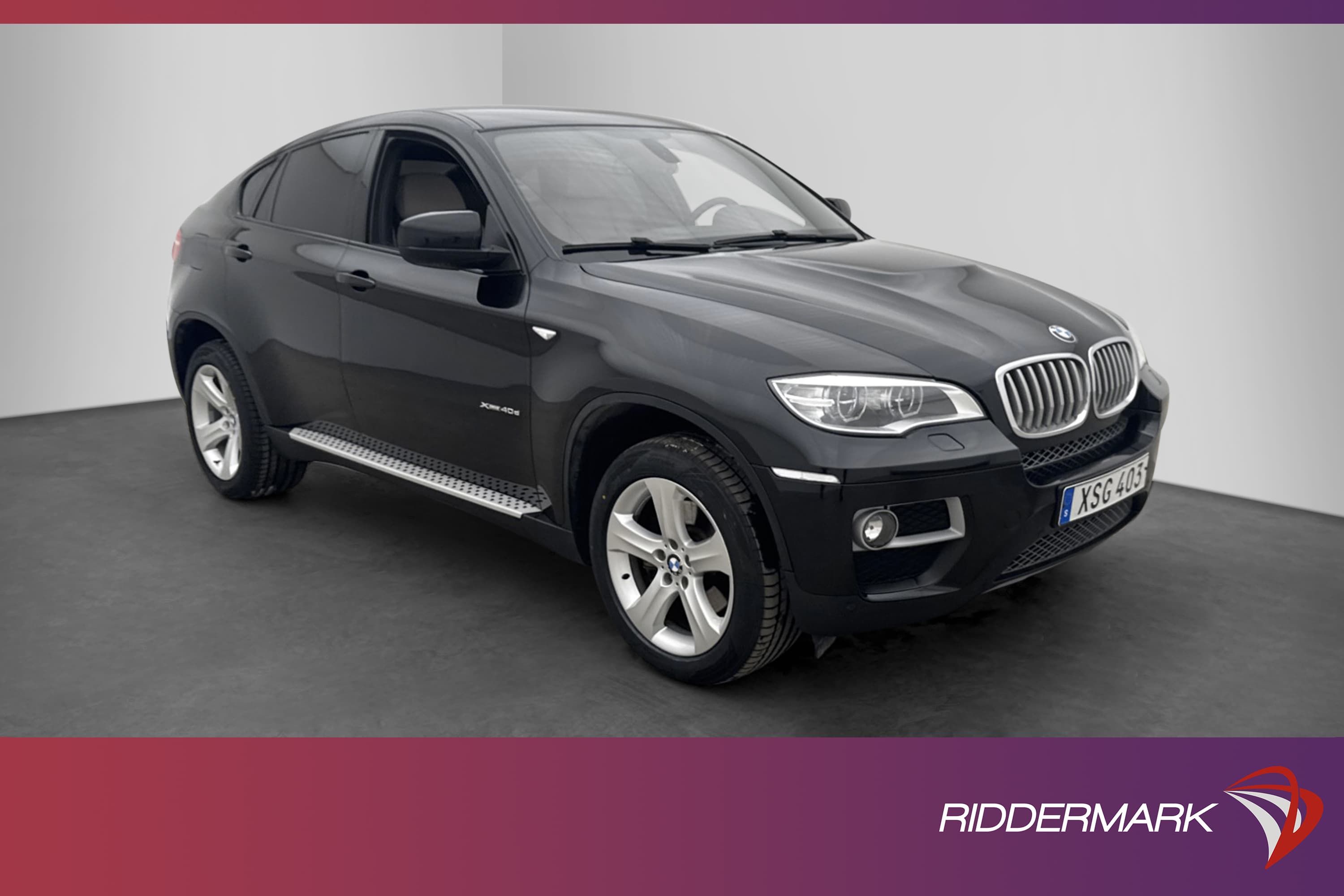 BMW X6 xDrive40d Soft-Close Skinn HiFi HUD Svensksåld