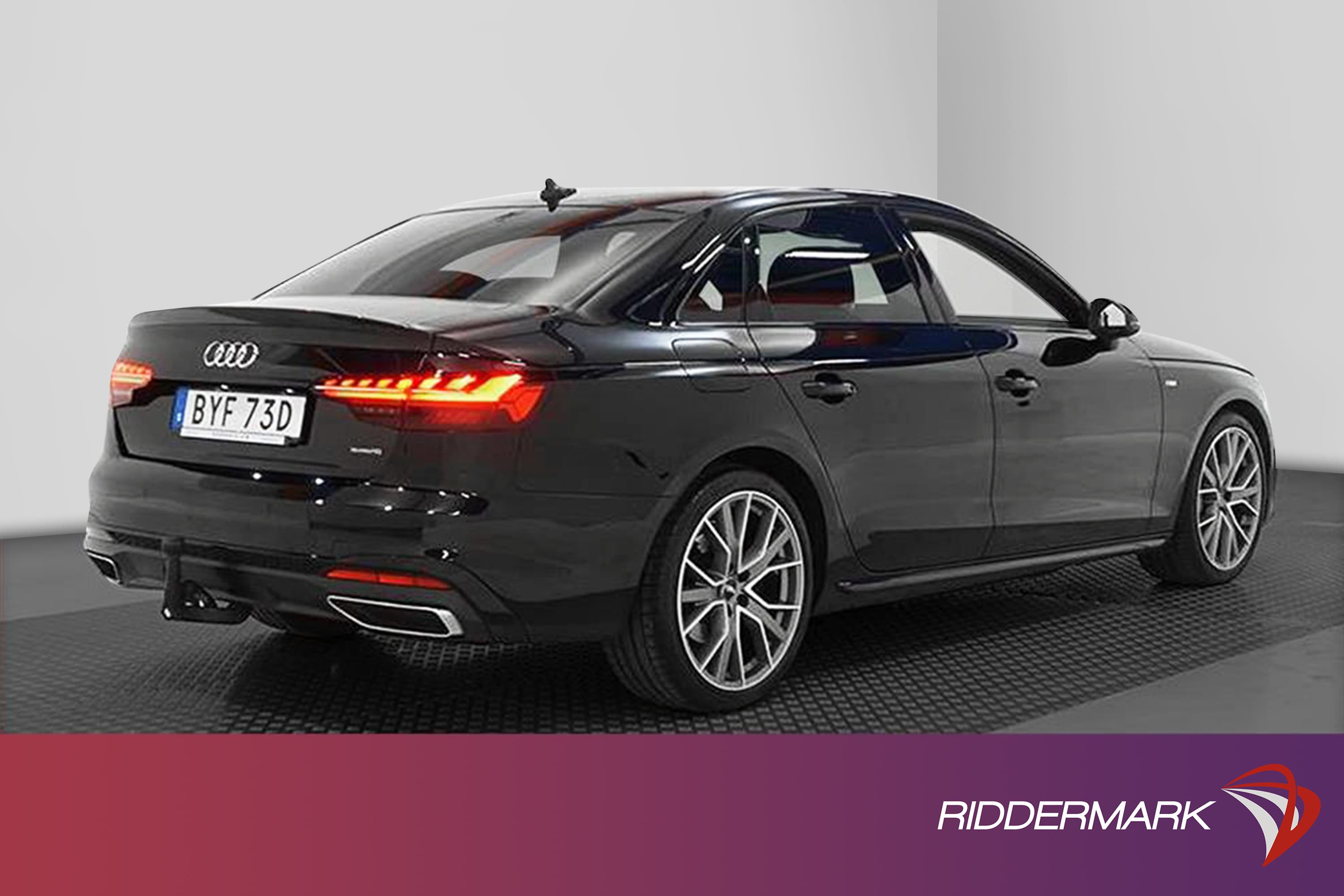 Audi A4 40 TDI 204hk Quattro S-Line D-Värm Cockpit Matrixexteriör