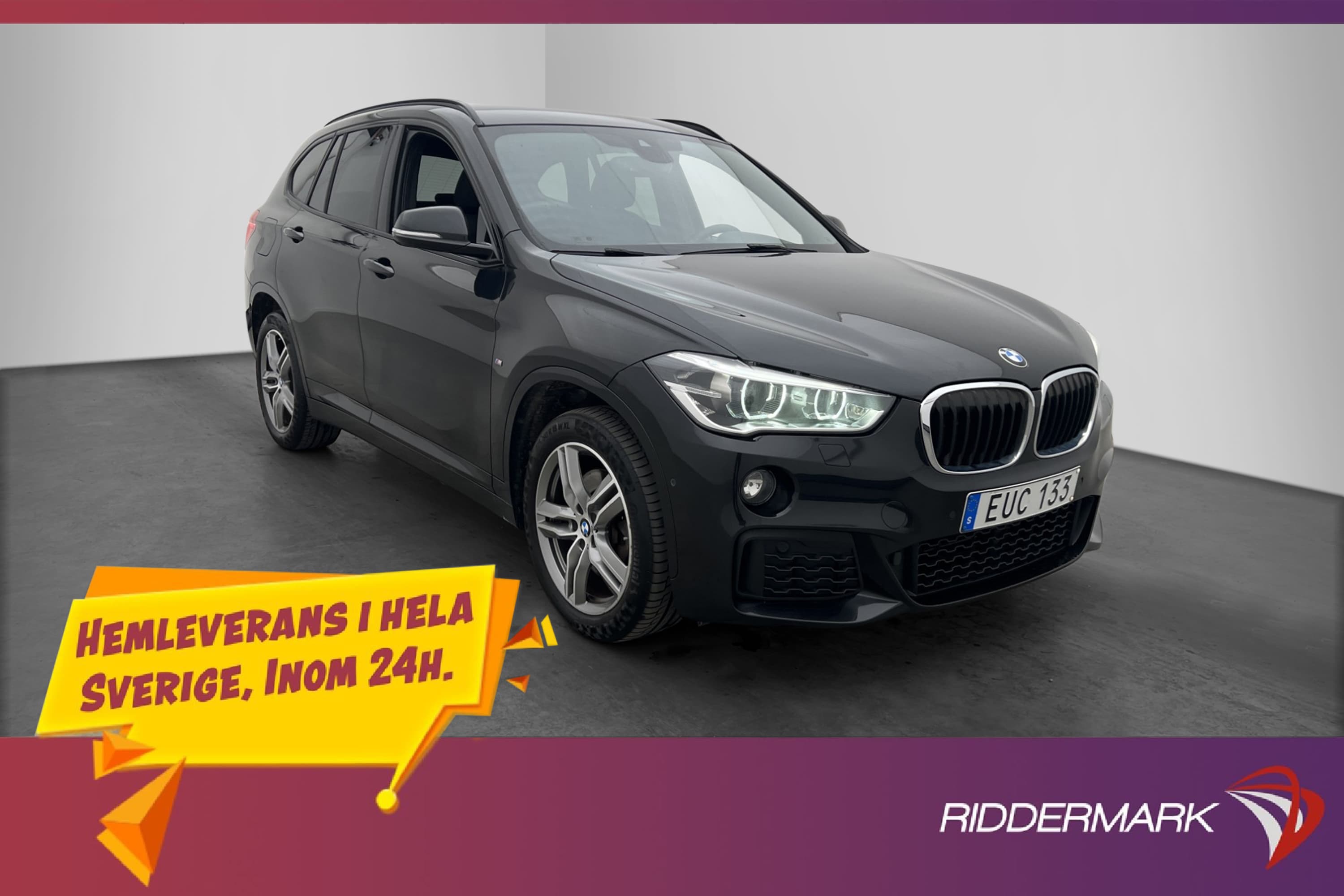 BMW X1 xDrive20d 190hk M Sport HUD Navi HiFi Rattvärme Drag