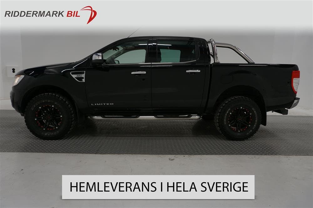 Ford Ranger 3.2 4WD 200hk Limited Nyservad Värmare 