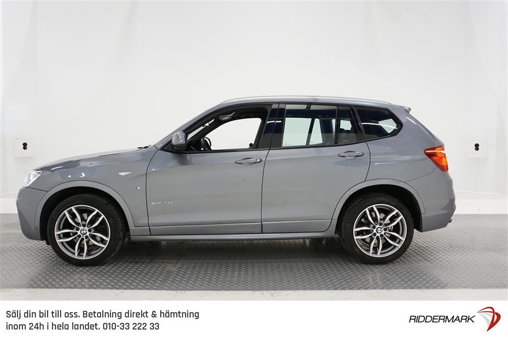 BMW X3 xDrive20d 190hk M-Sport Navi H-Skinn 0,49l/milexteriör