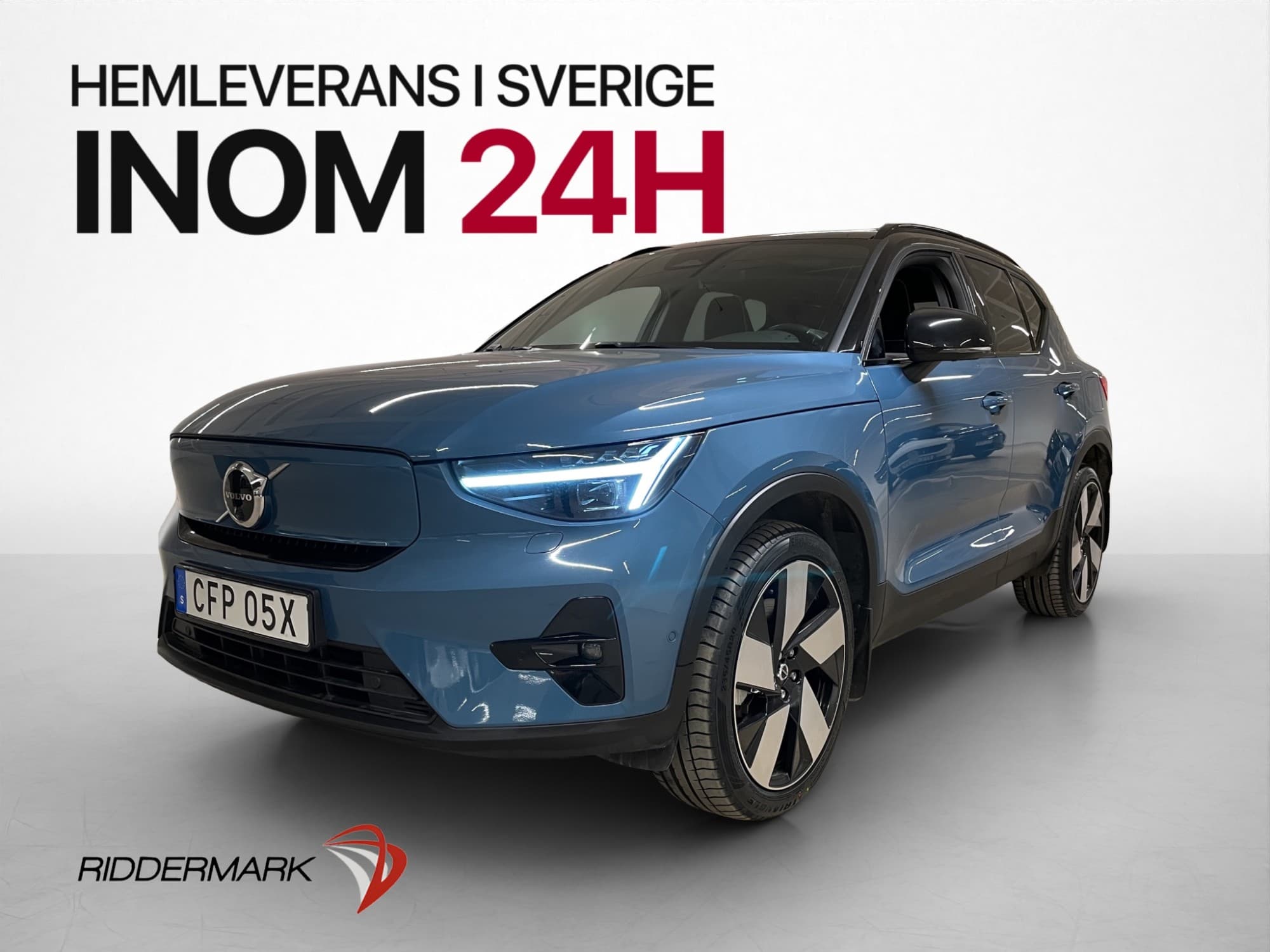 Volvo XC40 Recharge Twin motor Ultimate Värm Pano H/K Drag