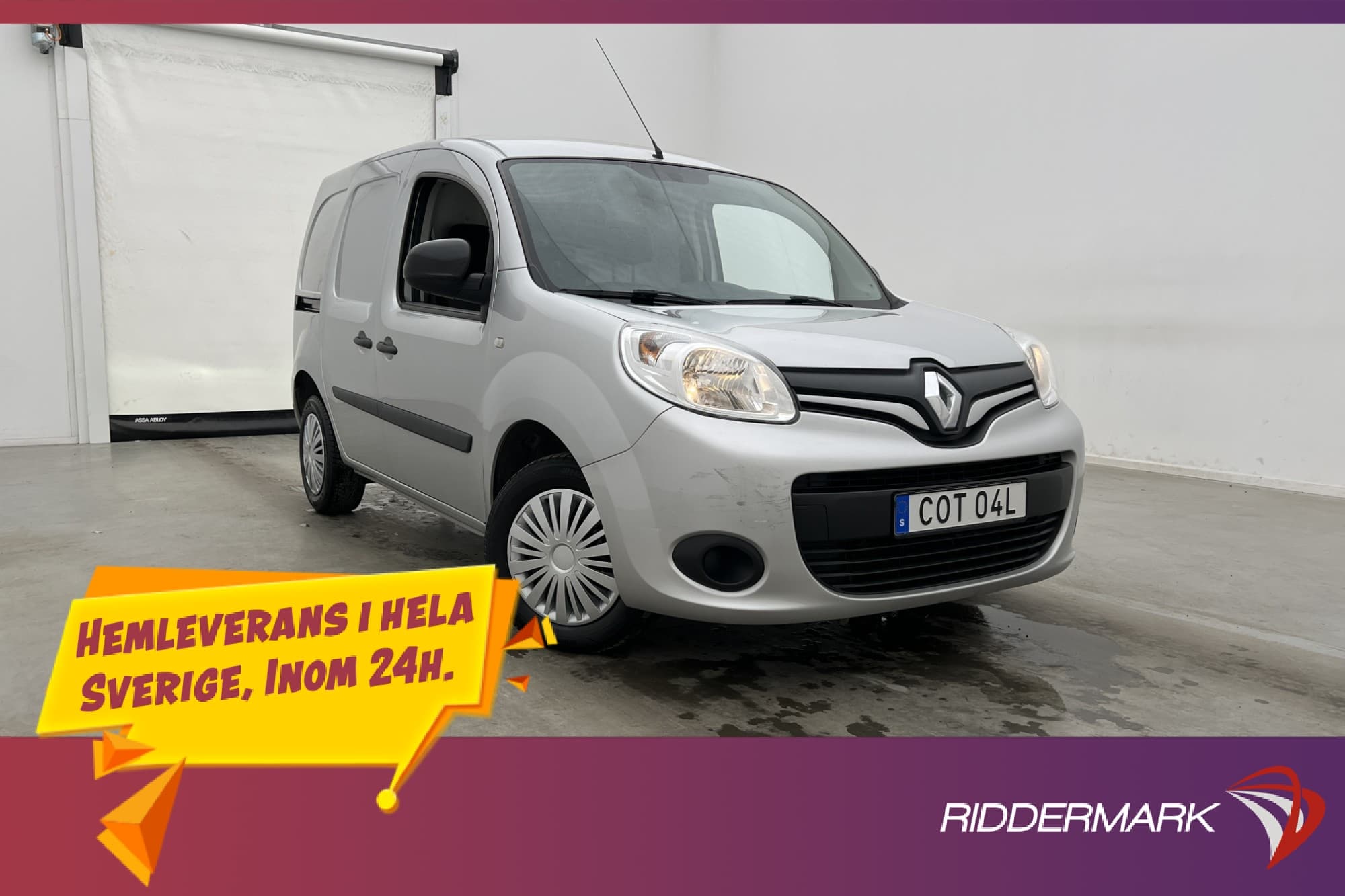 Renault Kangoo Express Ny-Kamrem Värmare Dragkrok PDC Moms
