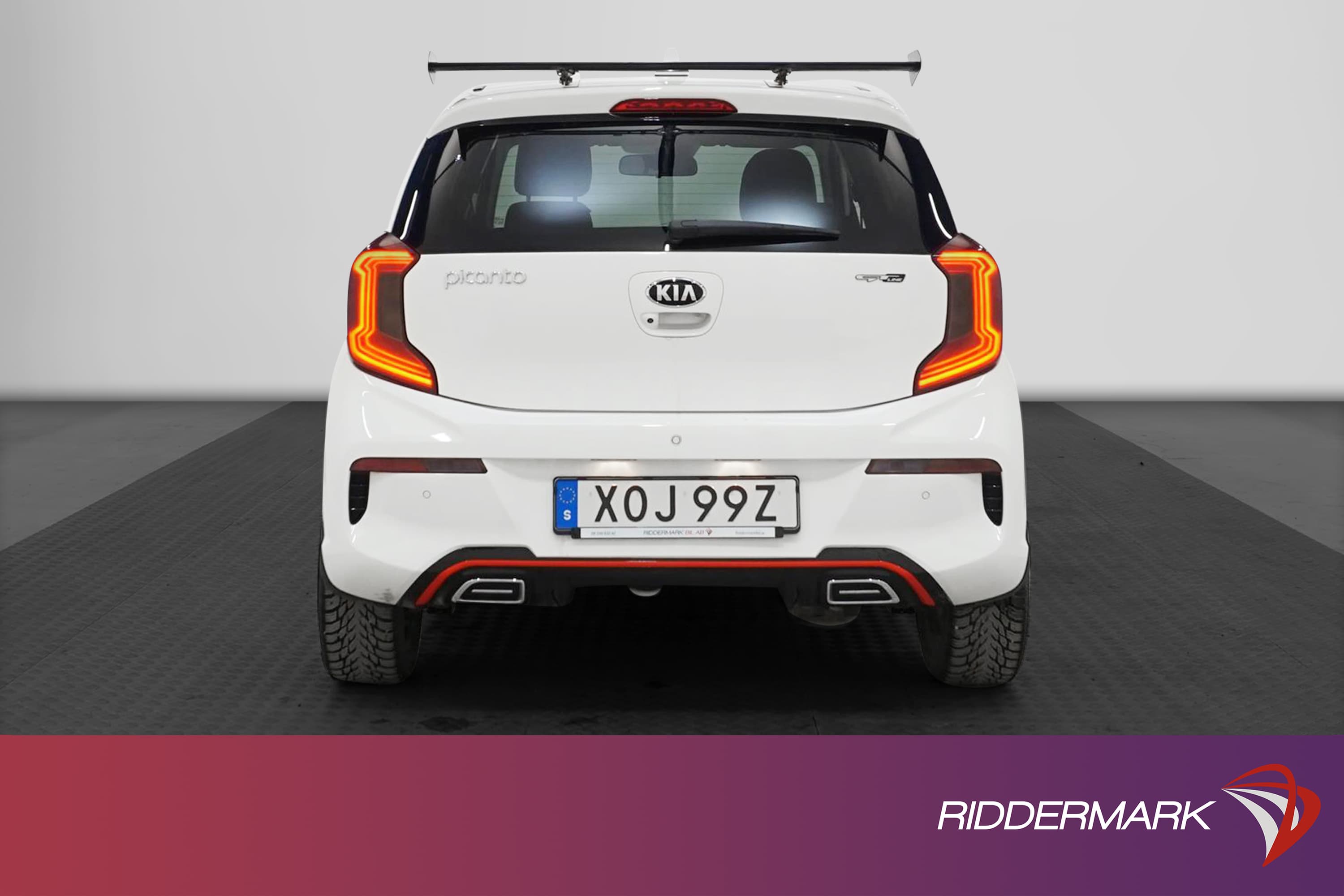 Kia Picanto 1.0 100hk GT-line Skinn B-kam GPS UNIK 0,45l/mil