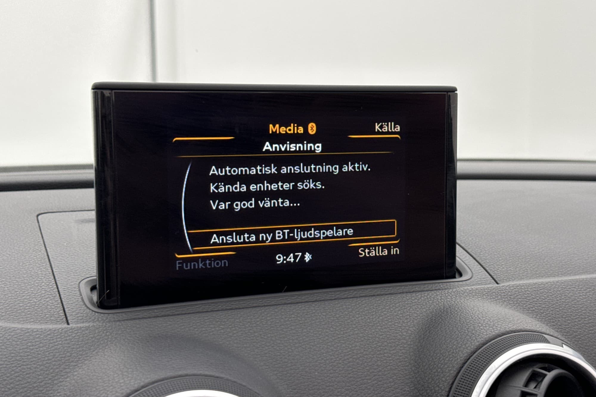 Audi A3 Cabriolet 1.4 TFSI Sensorer Farthållare Bluetooth