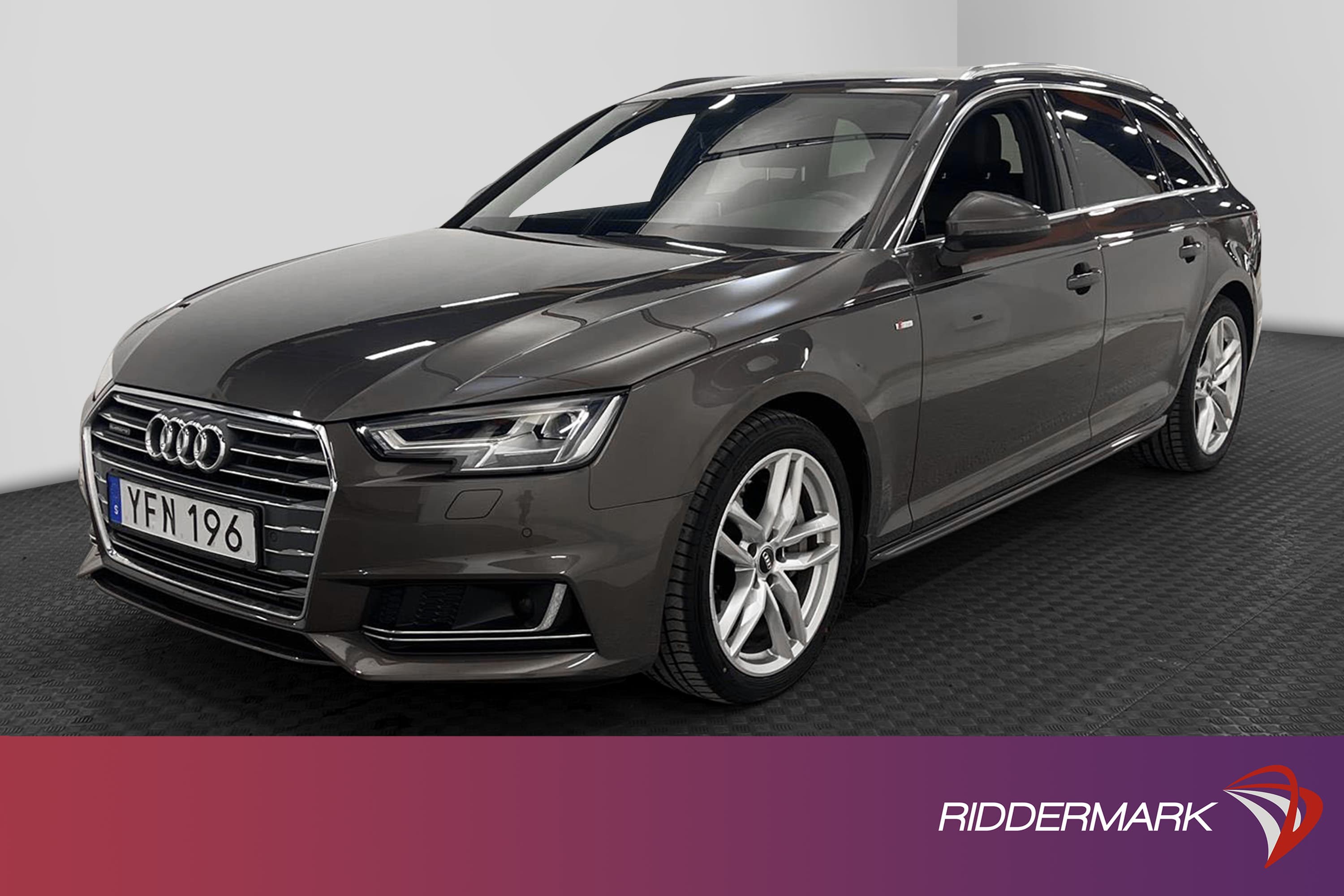 Audi A4 Avant 3.0 V6 272hk Q. S-Line Cockpit D-Värm B&O 