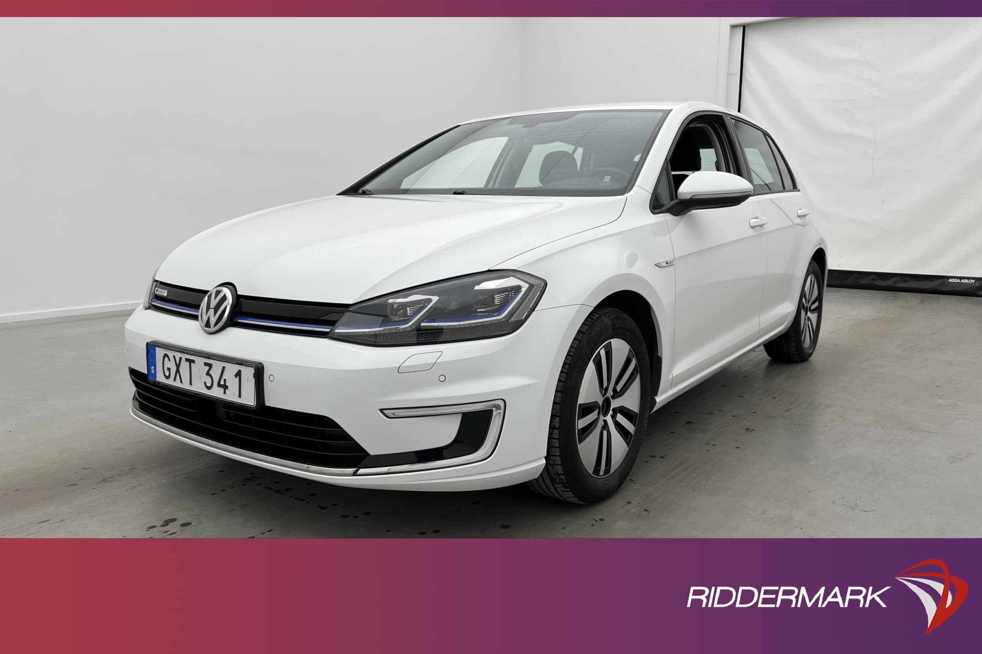 Volkswagen e-Golf Navigation CarPlay Sensorer Adaptiv-fart