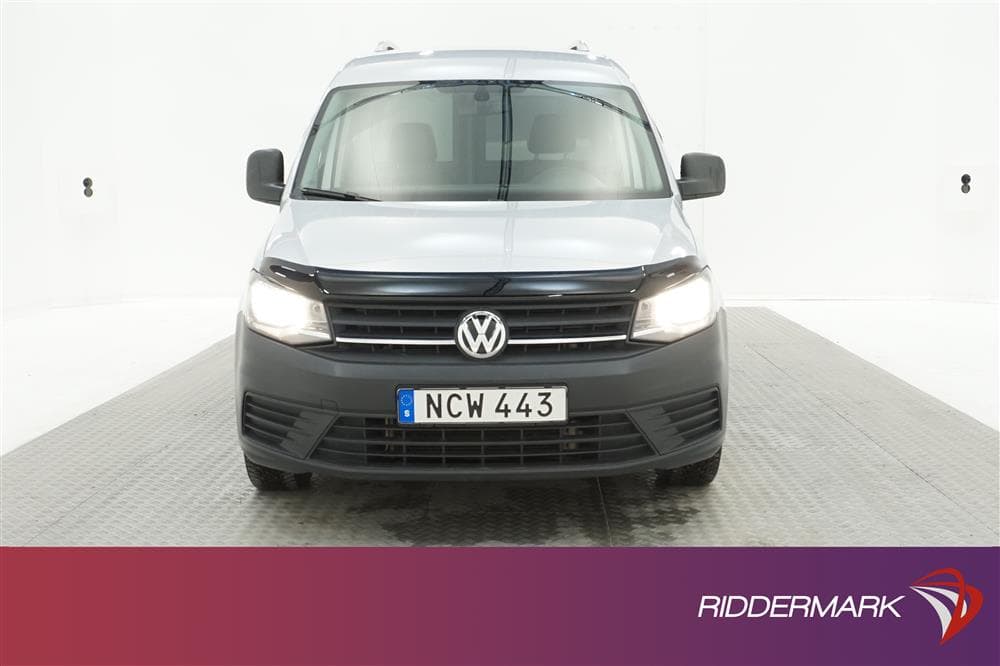 Volkswagen Caddy 2.0TDI Eu6 4Motion 122hk Värmare Drag Moms