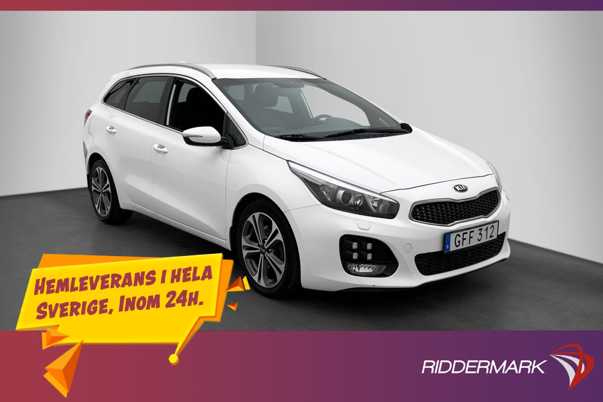 Kia Ceed Sportswagon 135hk GT-Line Rattvärme Navi Kamera