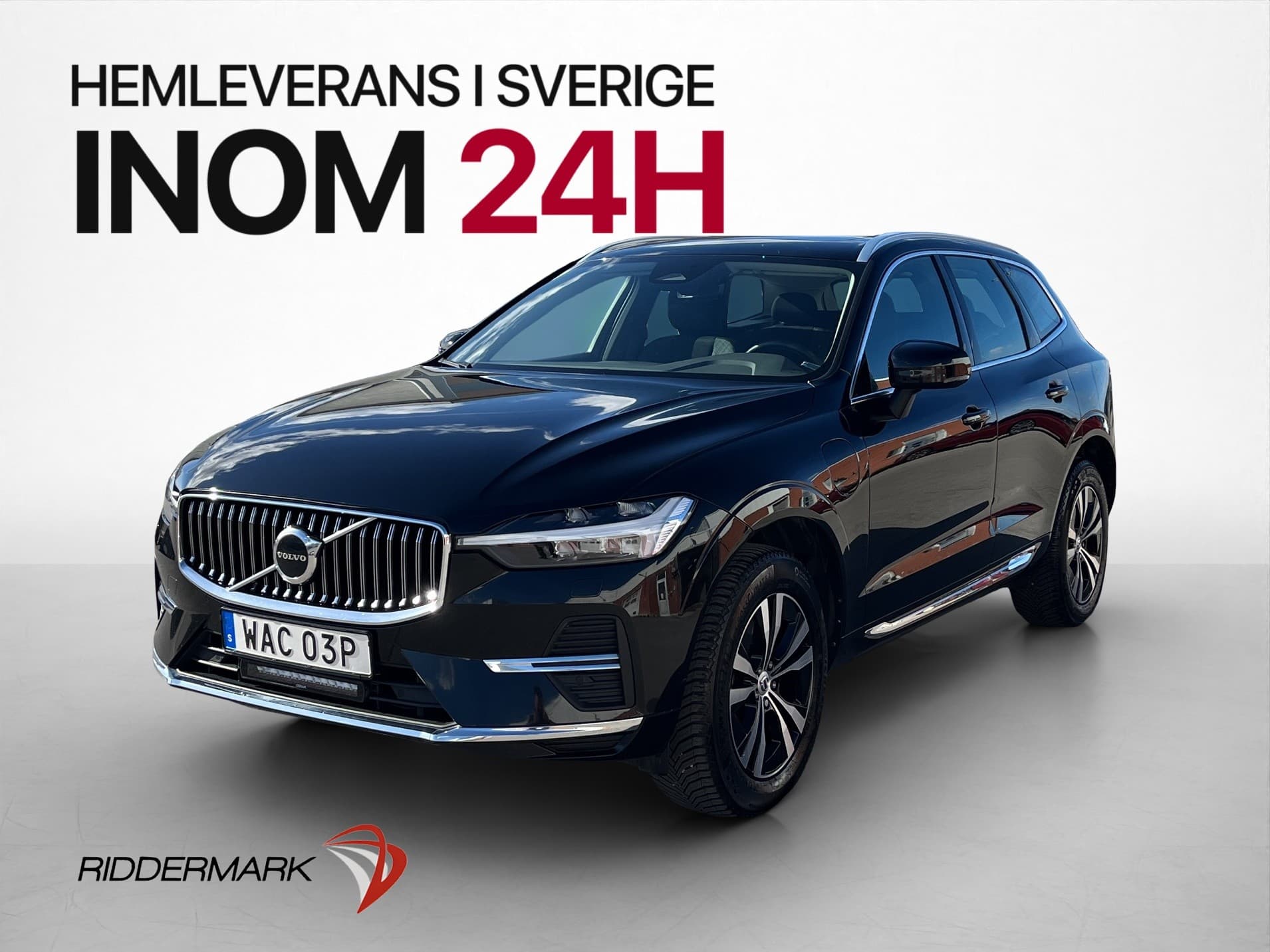 Volvo XC60 Recharge T6 AWD 350hk Drag Pano Kamera Värmare