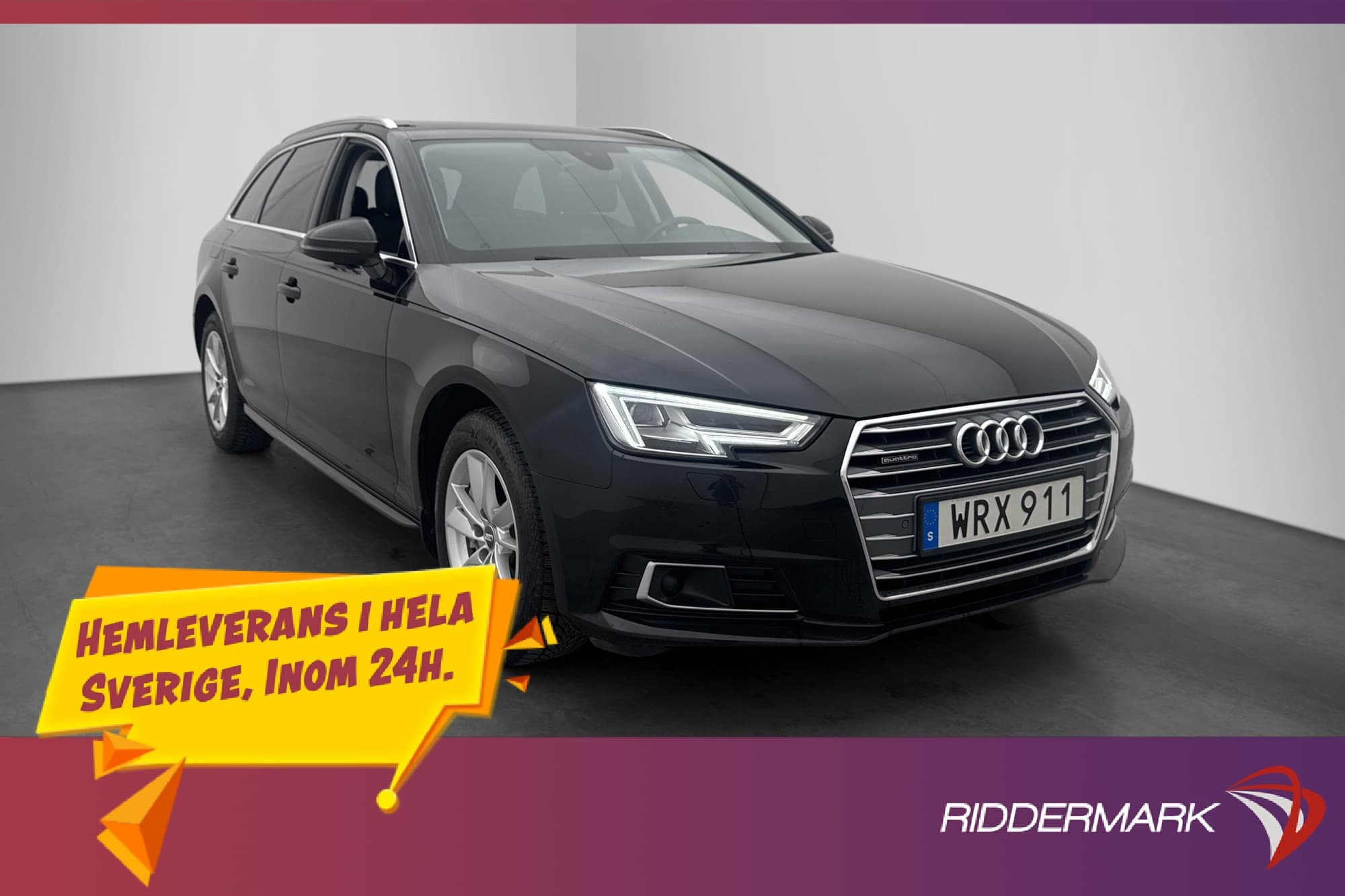 Audi A4 2.0 TDI quattro Värmare Sportstolar P-sensorer Drag