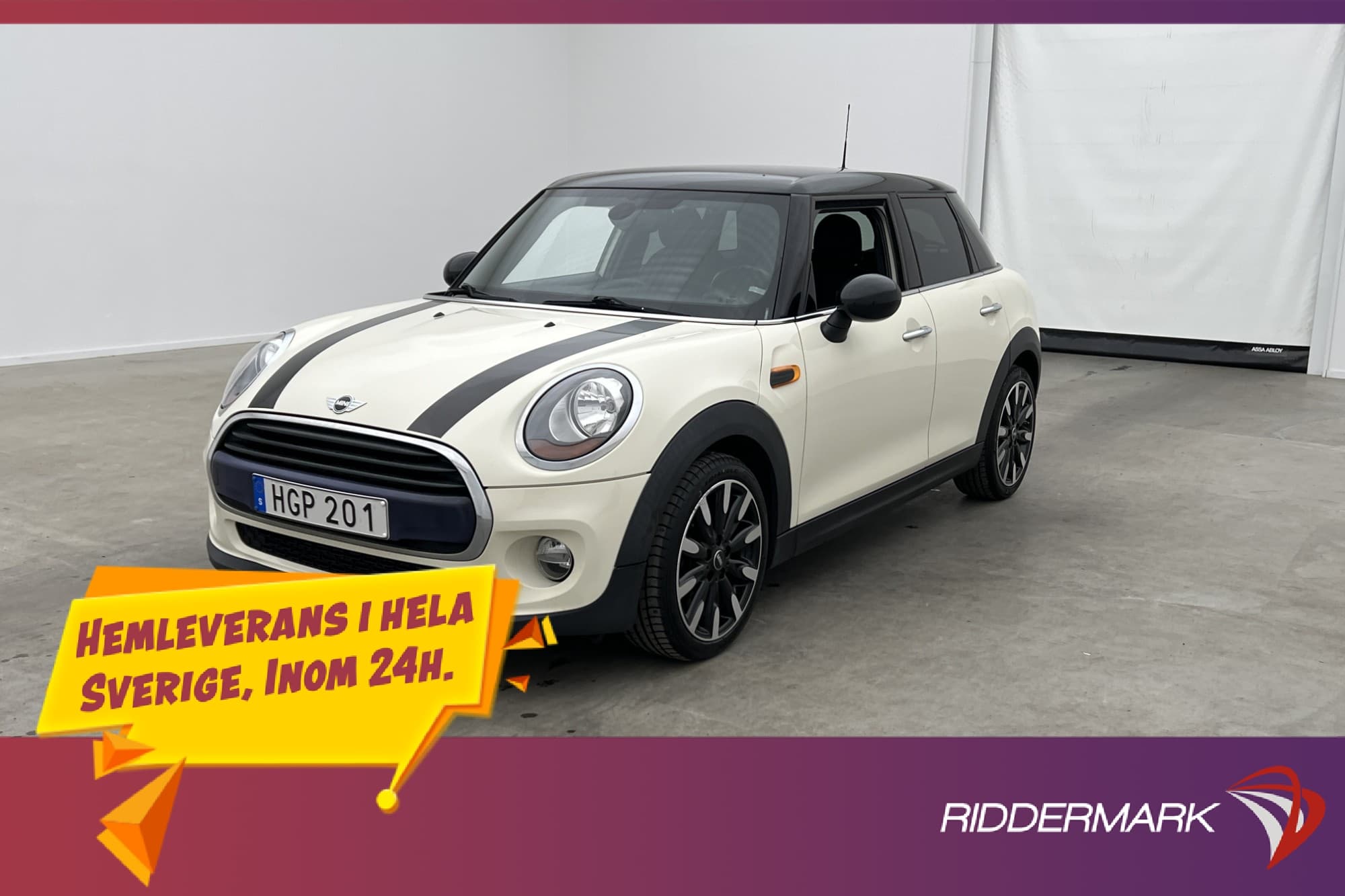 MINI Cooper 5-dörrar 136hk Pepper Excitement Connected 