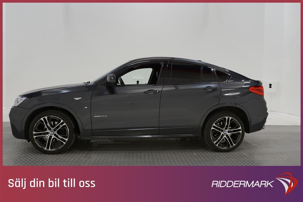 BMW X4 xDrive35d 313hk M Sport Värmare H/K T-lucka 360° Navi