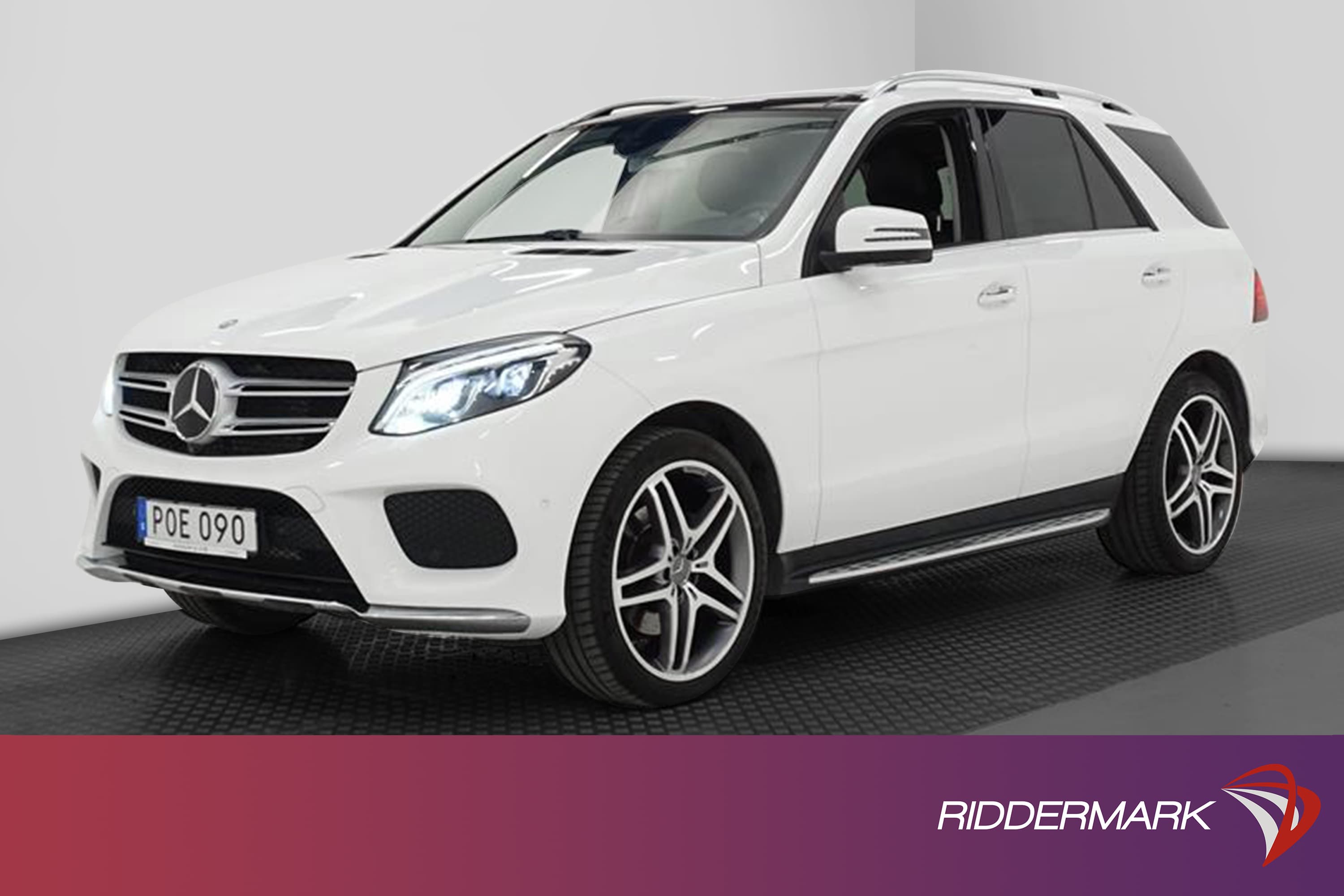 Mercedes-Benz GLE 350d 4M 258hk AMG Värmare Pano H/K 360°exteriör