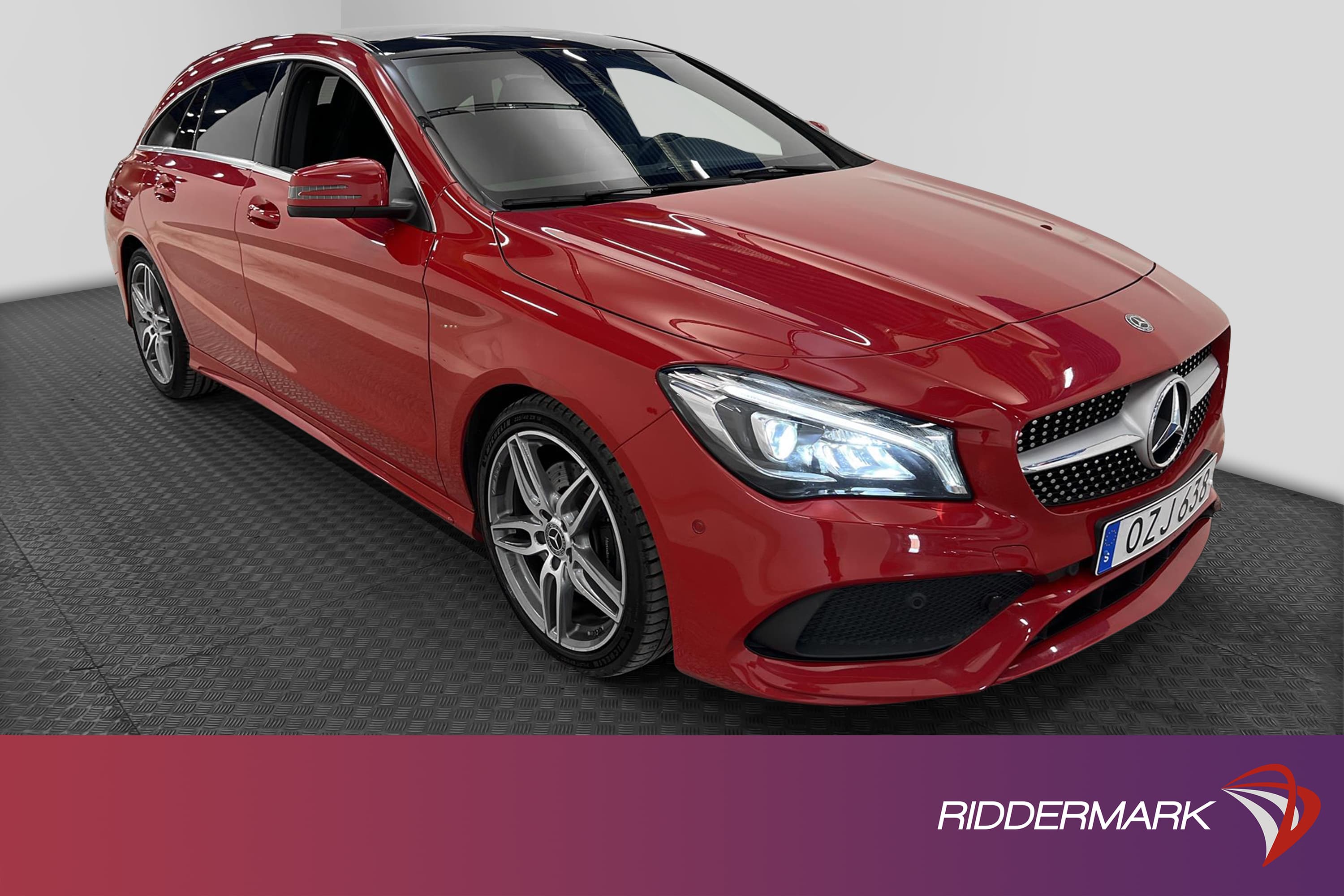 Mercedes-Benz CLA 220 d Shooting Brake 177hk AMG Pano Kamera